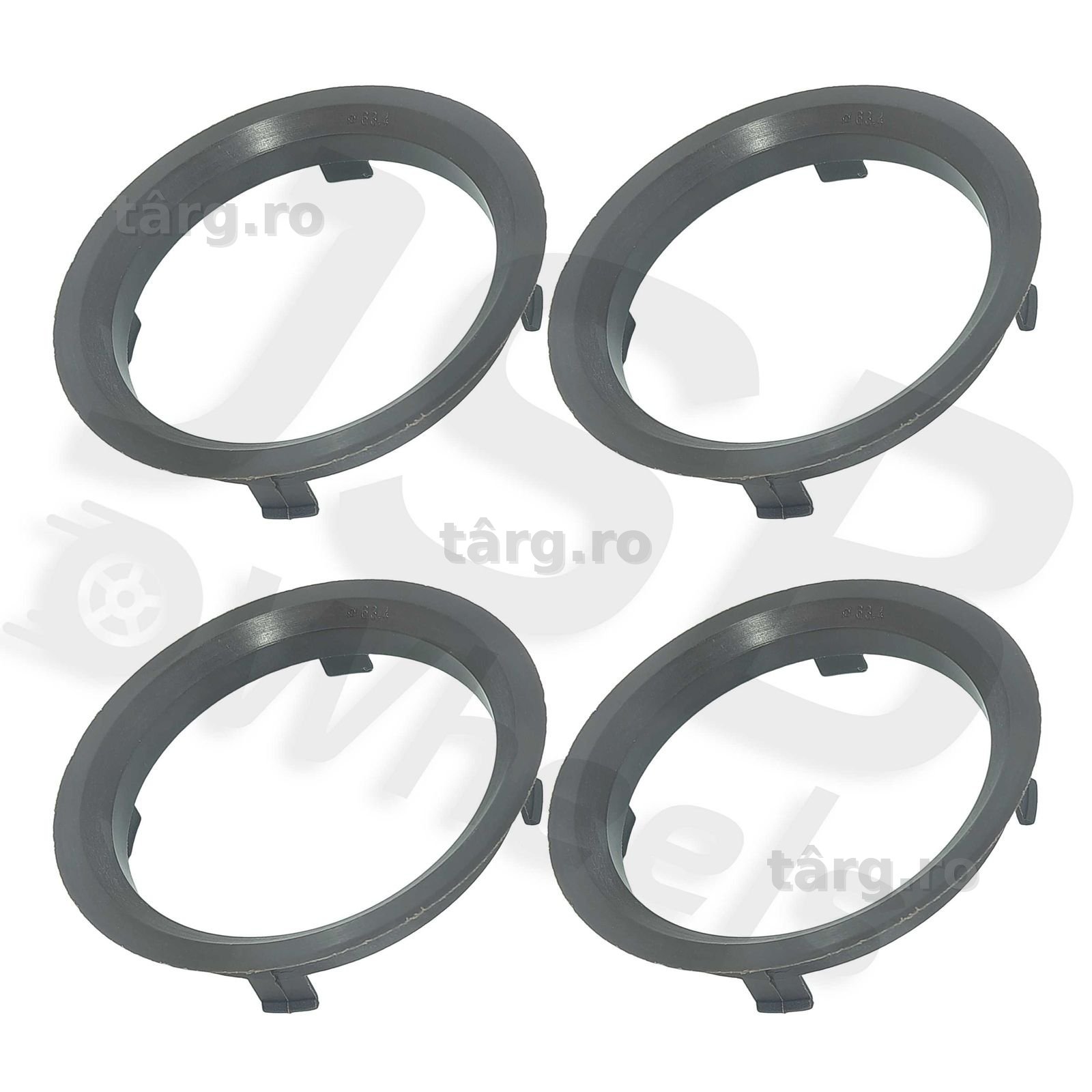 Set inele de centrare ghidaj jante noi 70.1-63.4 mm Ford