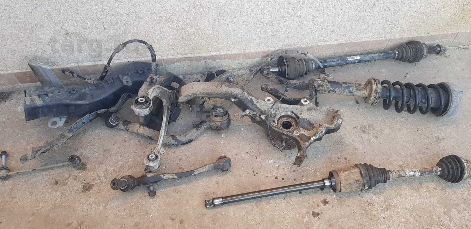 Planetara Fuzeta Amortizor Perna Cardan BMW X5 E70 Brat Etrier Discuri Diferential fata BMW X5 E70