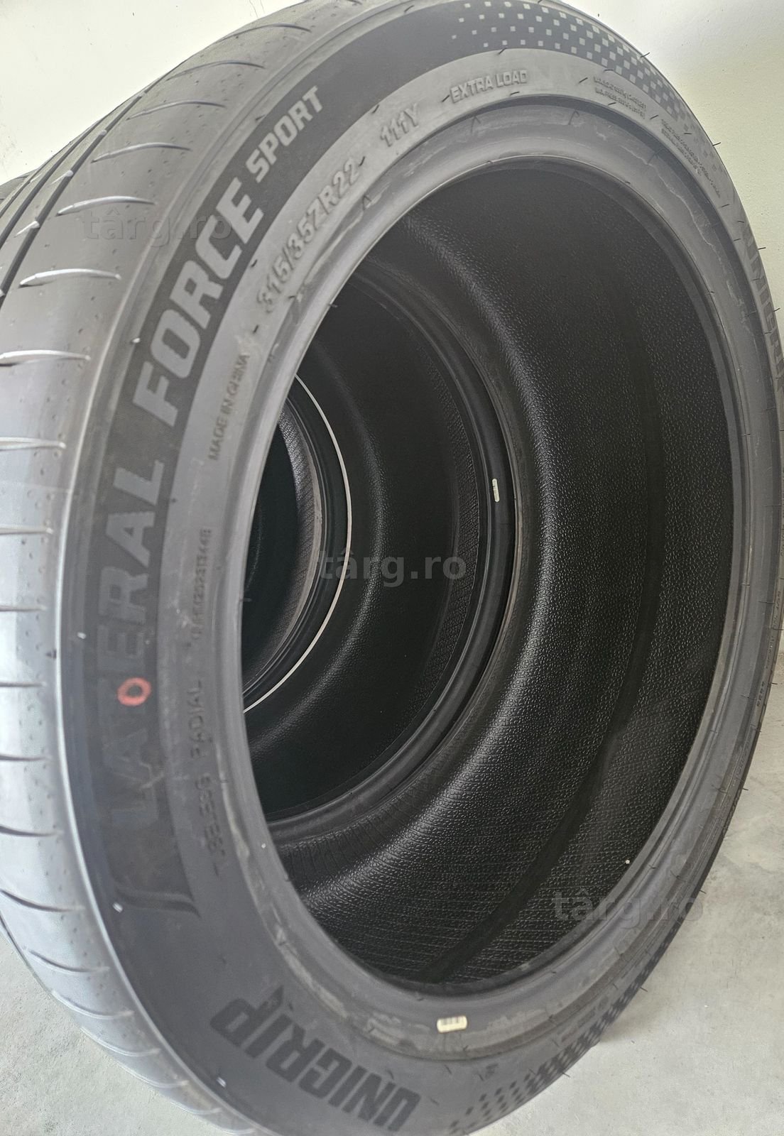 315/35 R22 111Y XL UNIGRIP (Gripmax) Anvelope noi vara protectie janta 5