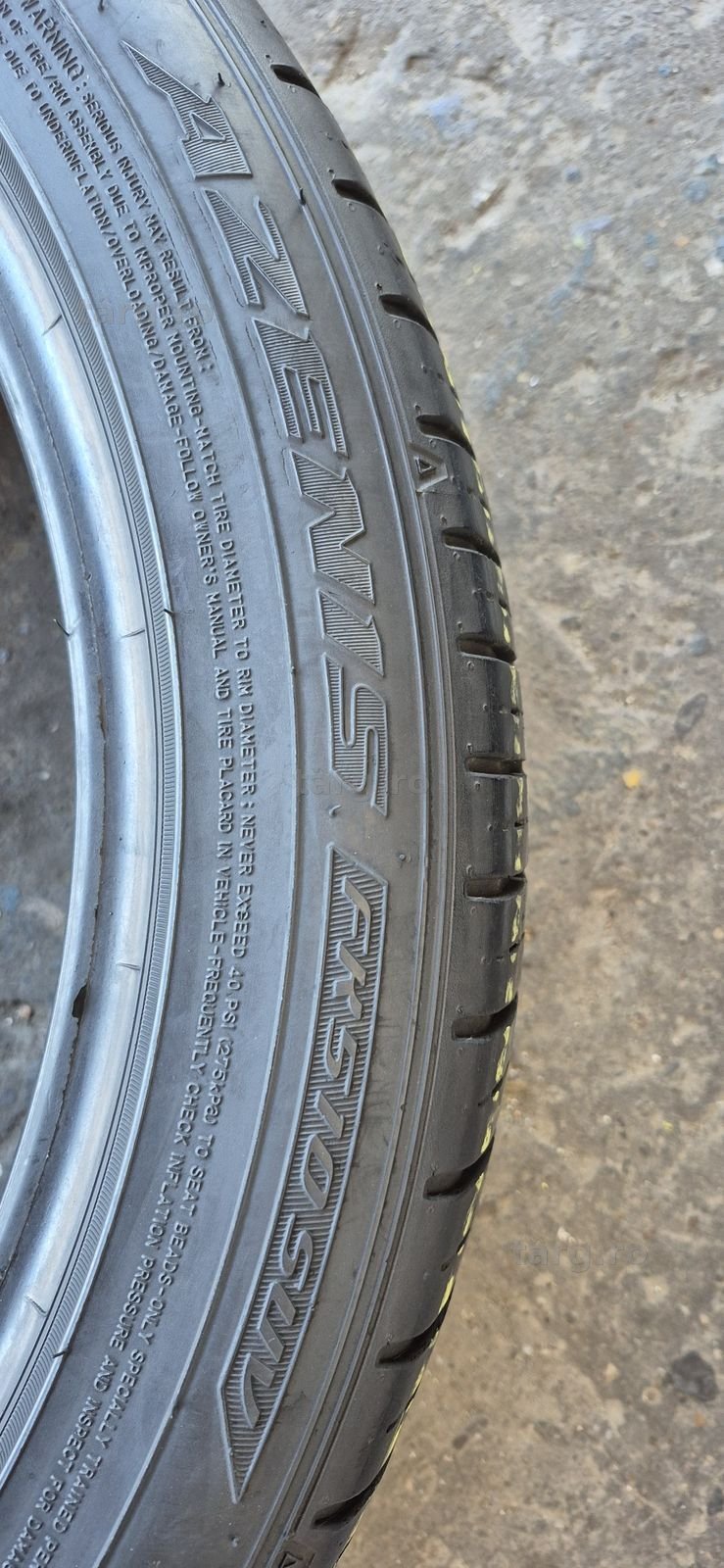4 anvelope vara,fata Falken 275/40/20,spate Hankook 315/35/20.Pretul este pe bucata. 4