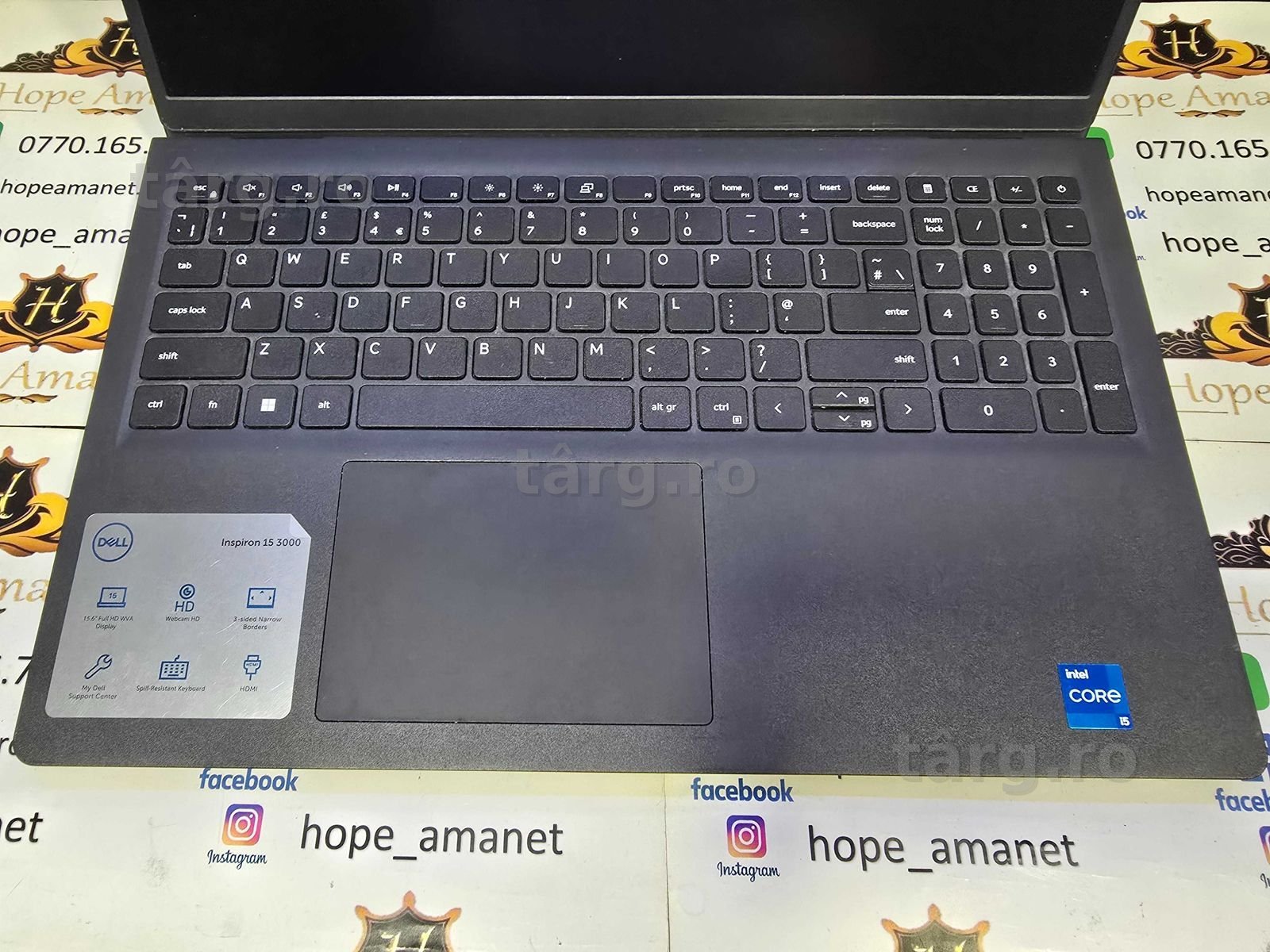 Hope Amanet P6 LAPTOP DELL #126690 2