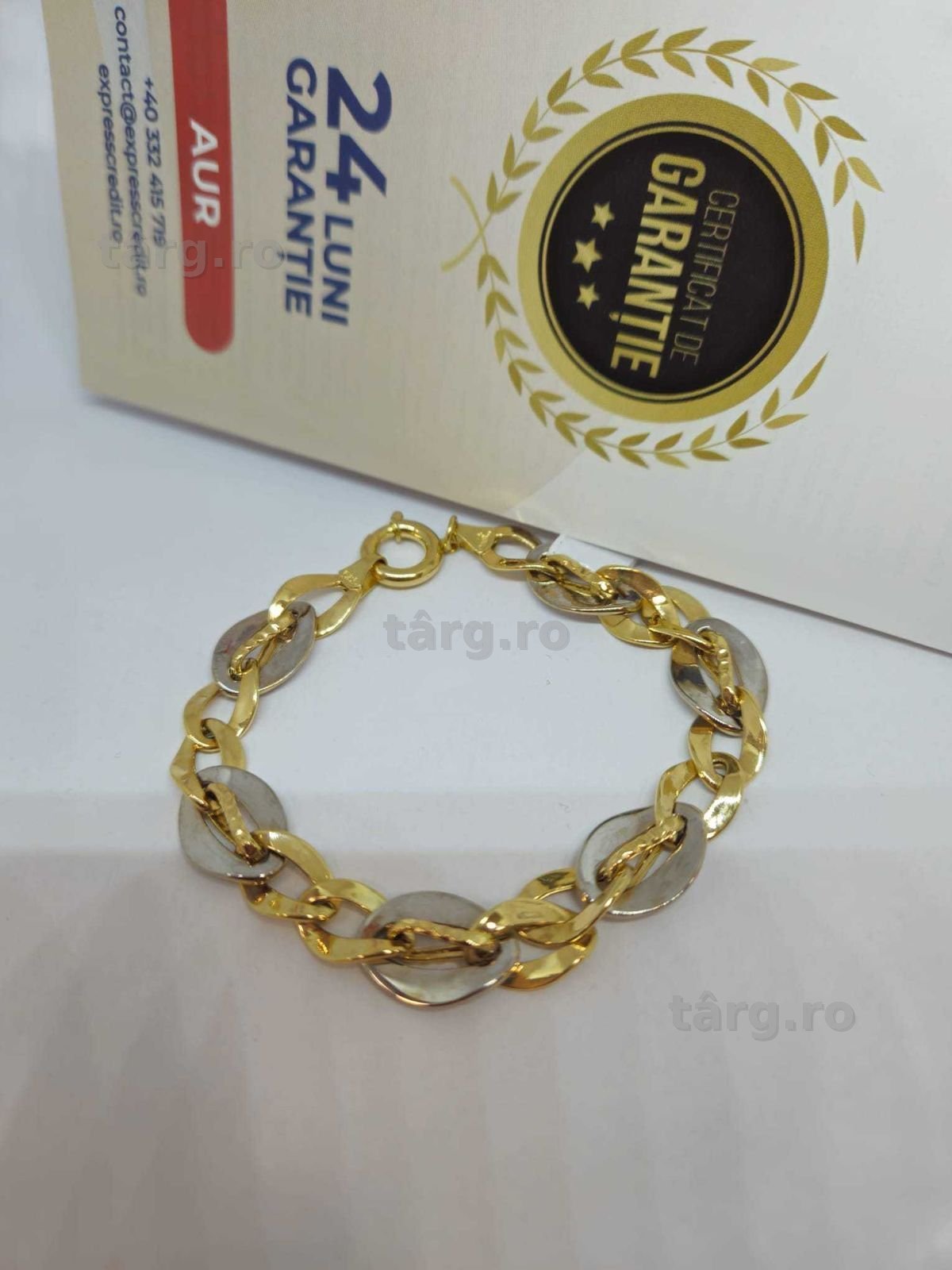 Bratara 14K 6.63gr ( Ag1 Alexandru b54357.7 )*Garantie 2 ani 2