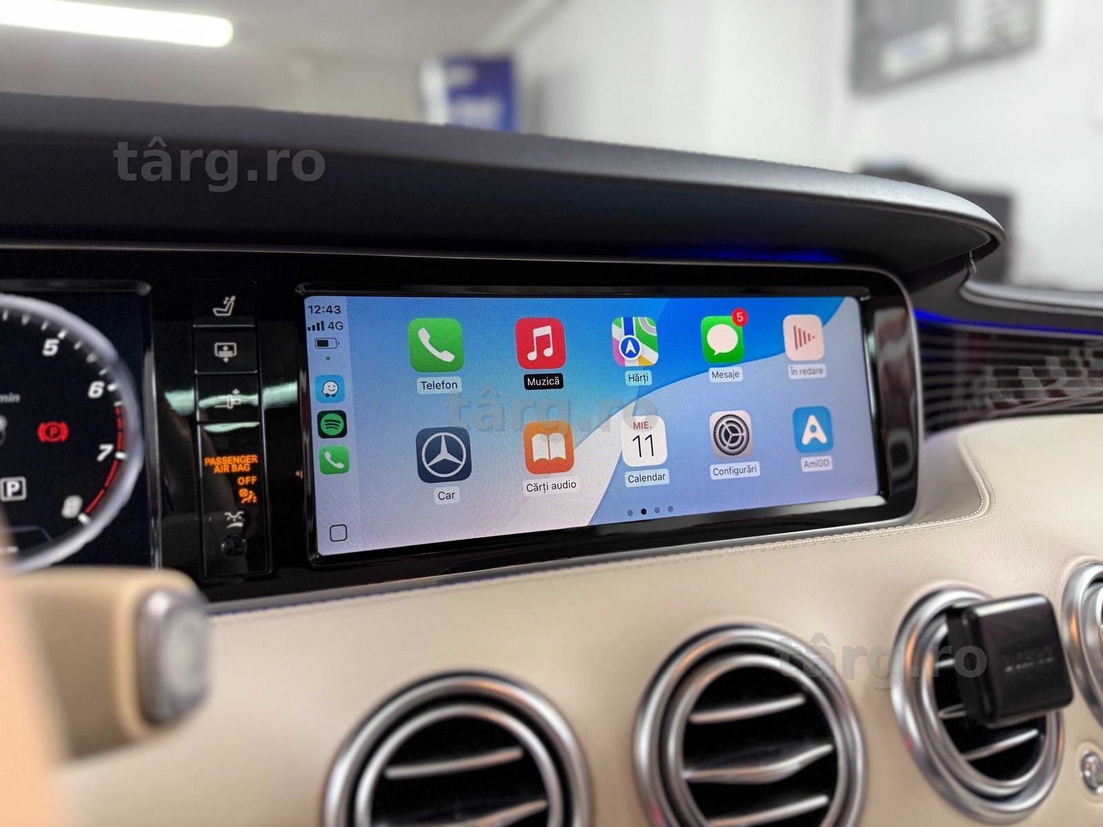 Apple CarPlay Wireless Mercedes-Benz S-Class W222 (2013-2020)