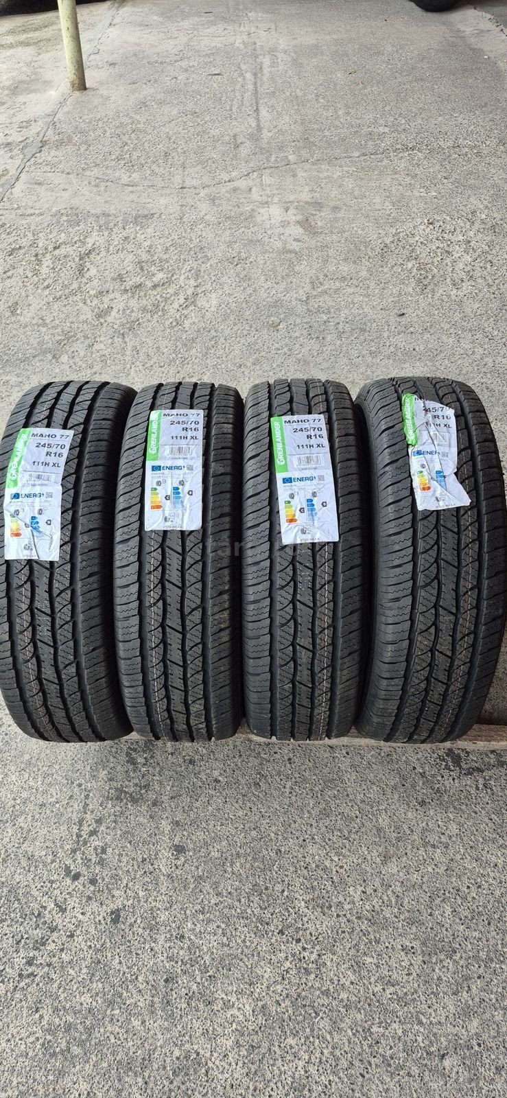 4 anvelope M+S noi Grenlander 245/70/16,dot 2025.Pretul este pe bucata.