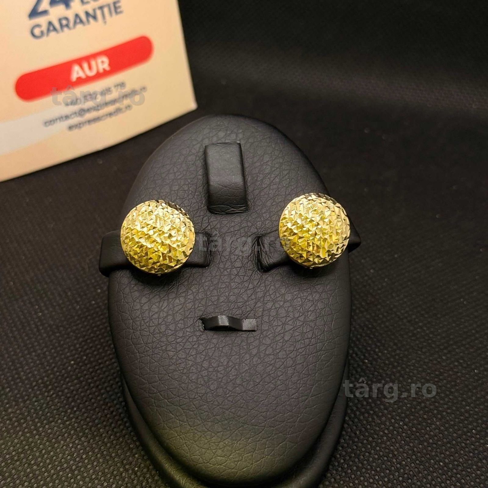 Cercei aur 14K 2.07g (AG15 Gara 1 B54115.1) Garantie 2 ani! 2