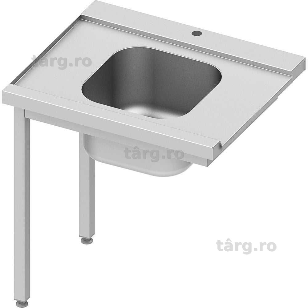 Stalgast- Chiuveta intrare masina de spalat vase 1000 x 670 x 870 mm