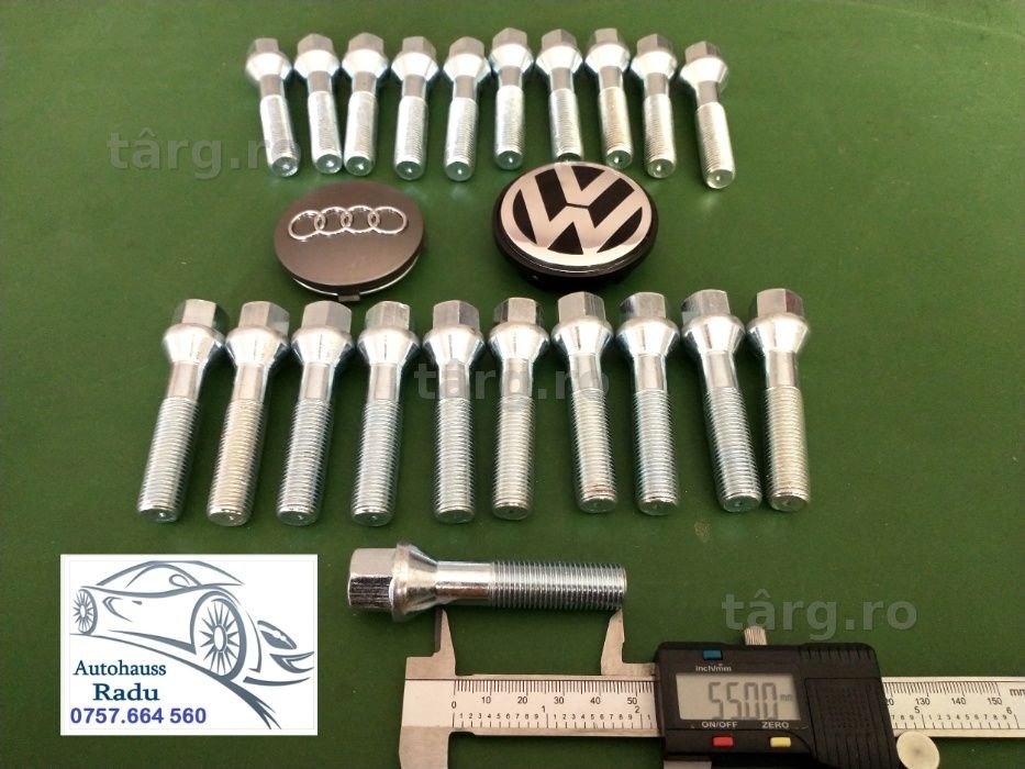 Prezoane VW Audi M14 x 1,5 filet 55 mm cap Conic NOI