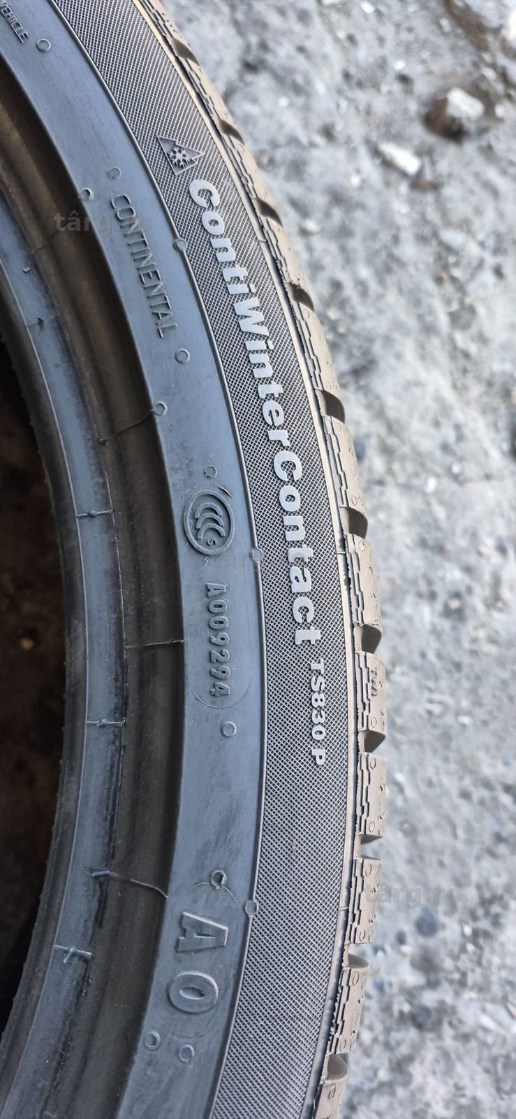 4 anvelope iarna ca noi Continental 255/35/19.Pretul este pe bucata 6