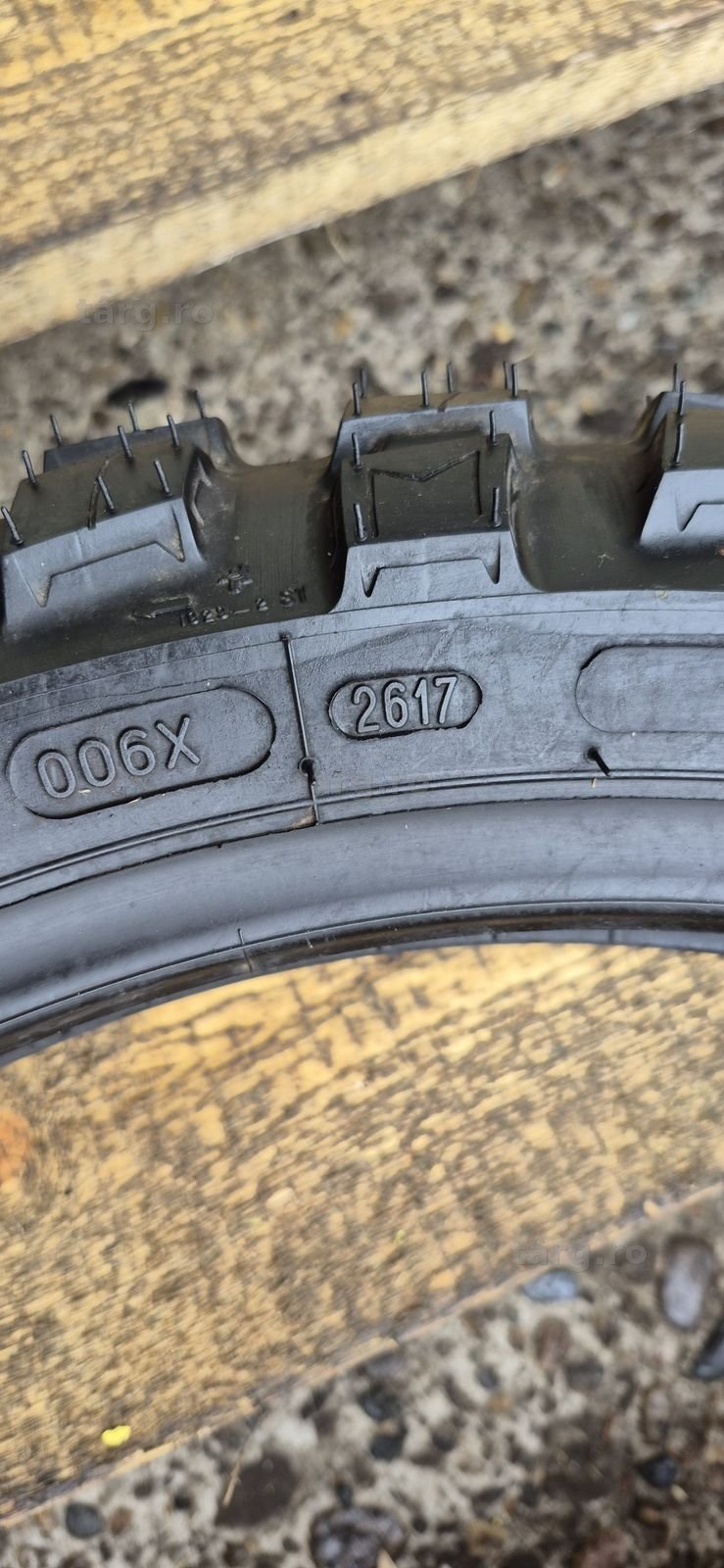 O anvelopa moto fata noua Michelin 110/80R19M/C,dot 2017. 6