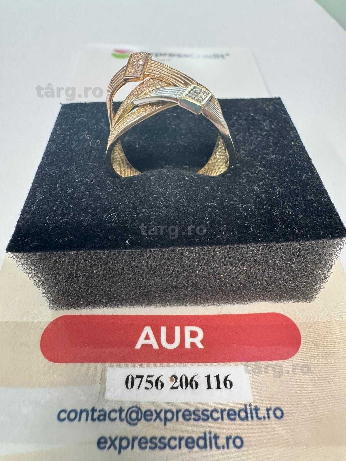 Inel din aur 14k (68915.1/ 10 Pacurari 1) Garantie 2 ani!