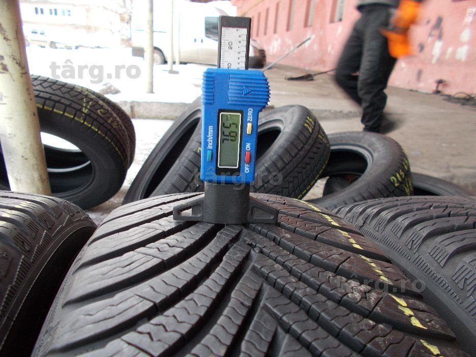 4 anvelope iarna Michelin 205 60 16 profil 7,5 mm 3