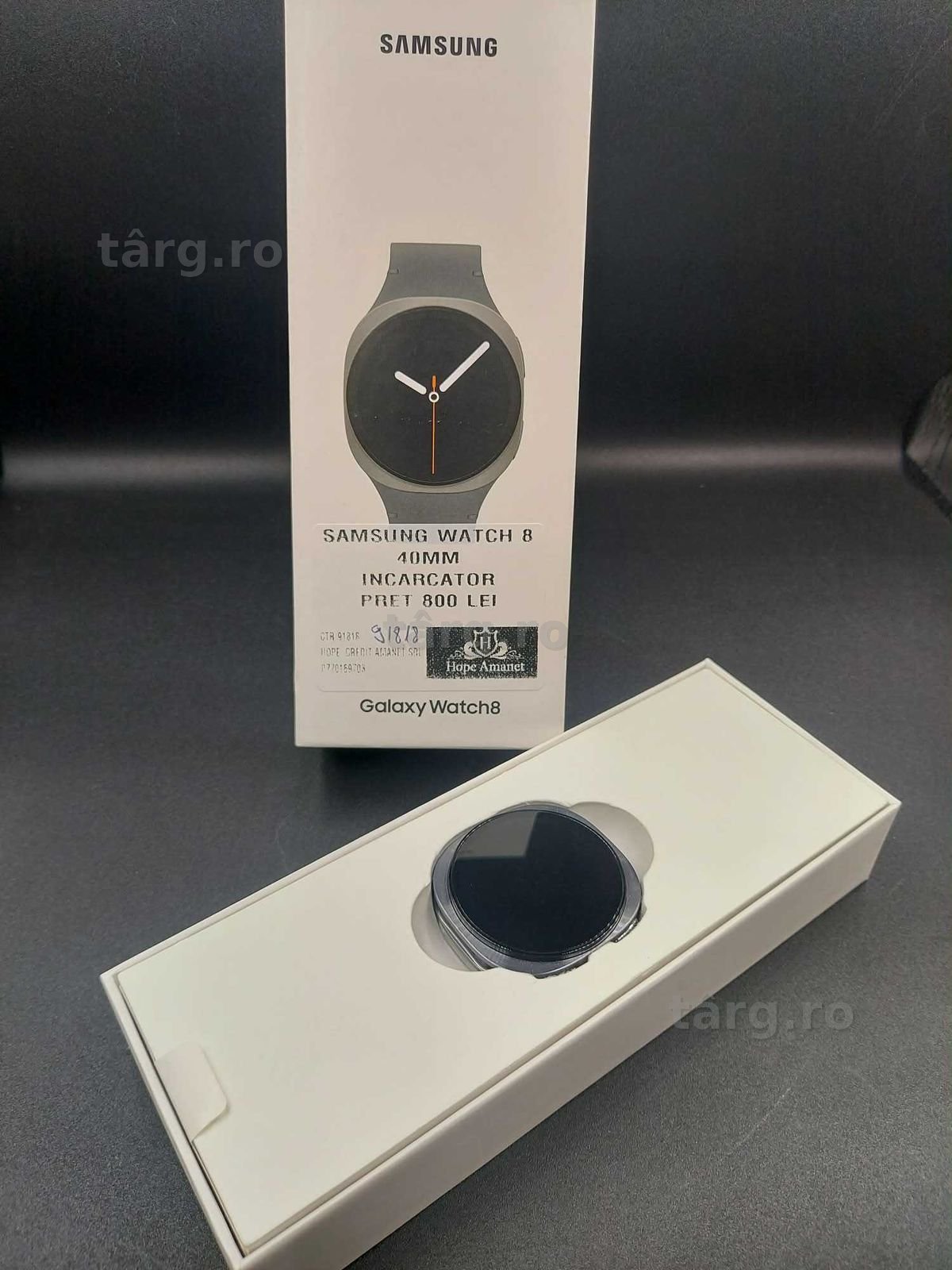 Hope Amanet P5-Smartwatch SAMSUNG Galaxy Watch8, 40mm, Wi-Fi, Android, Graphite
