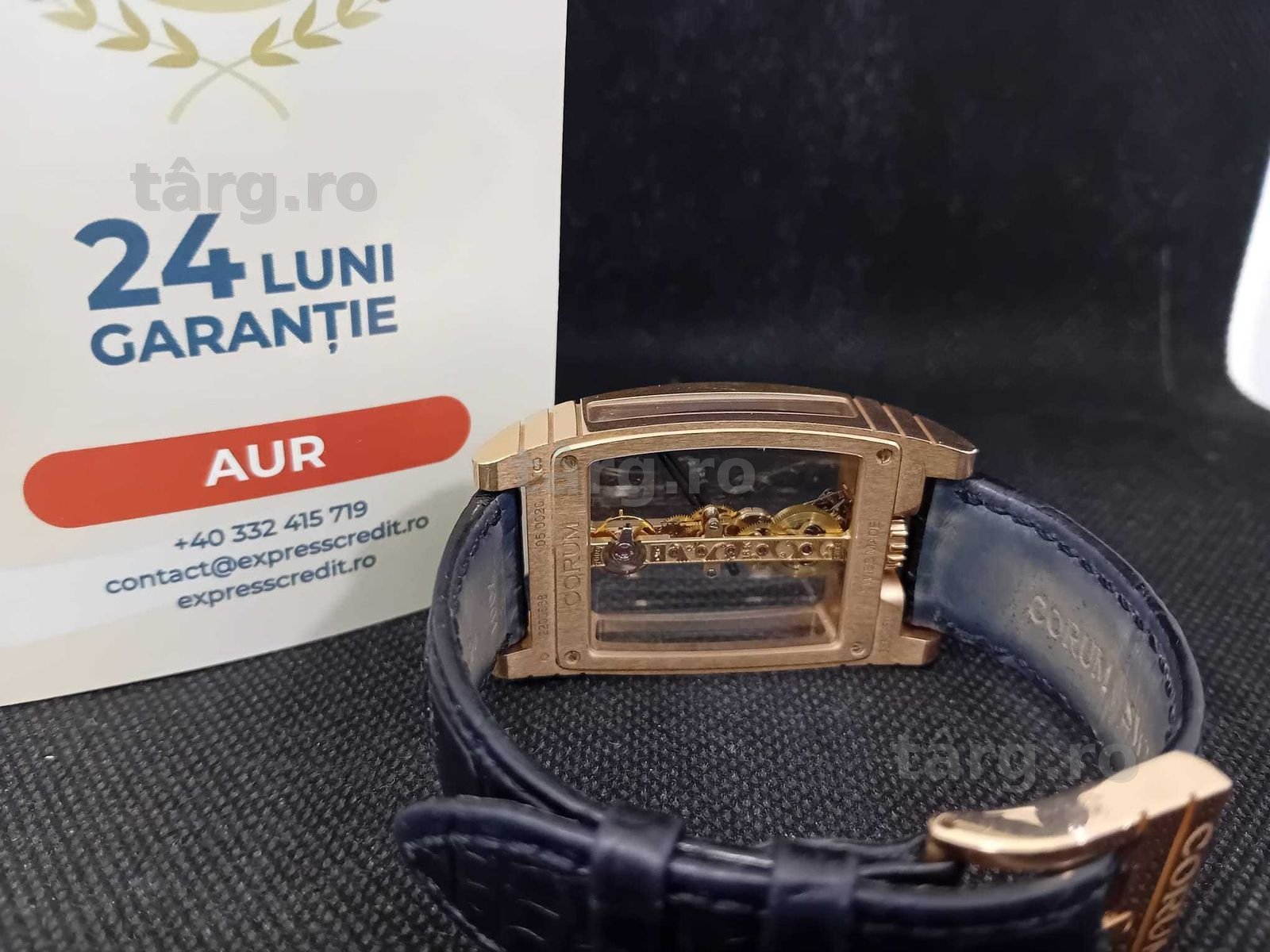 Ceas Corum Aur 18K 86.32g (ECA 39 / B.18013) Garantie 2 ani!!! 6