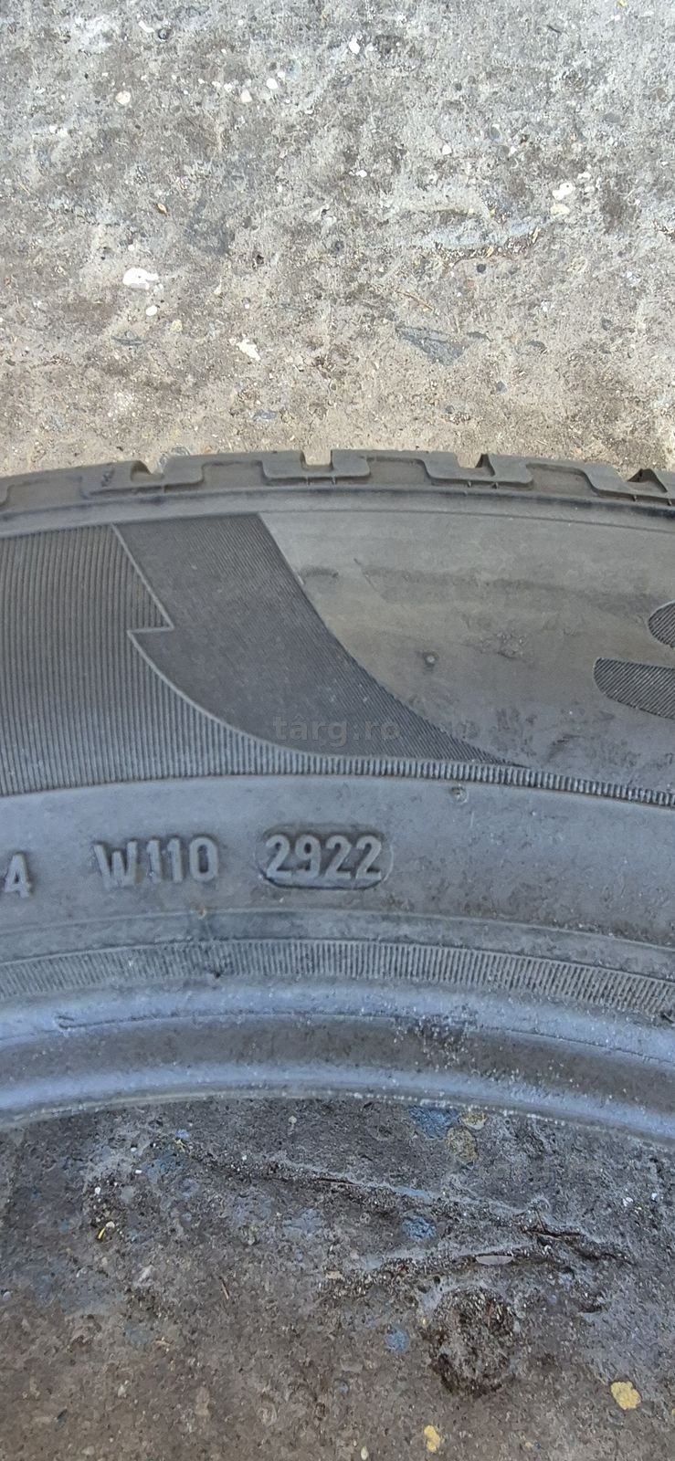 4 anvelope iarna Pirelli 255/50/19,dot 2022.Pretul este pe bucata. 8