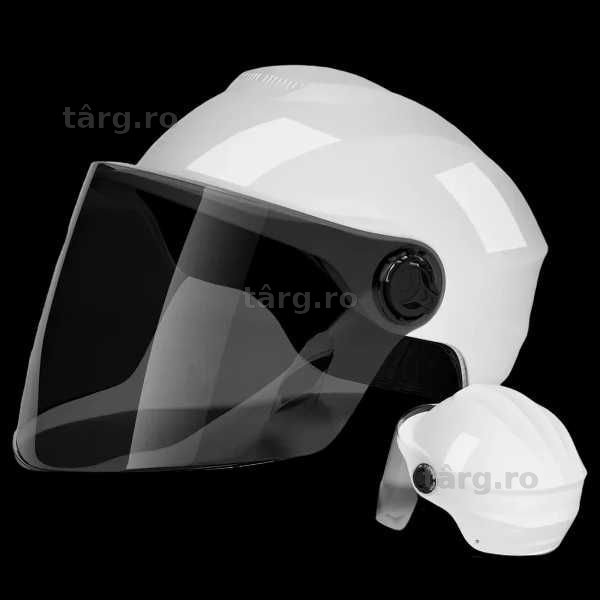 Casca Scuter/Bicicleta electrica unisex, marime universala, Neagra 7