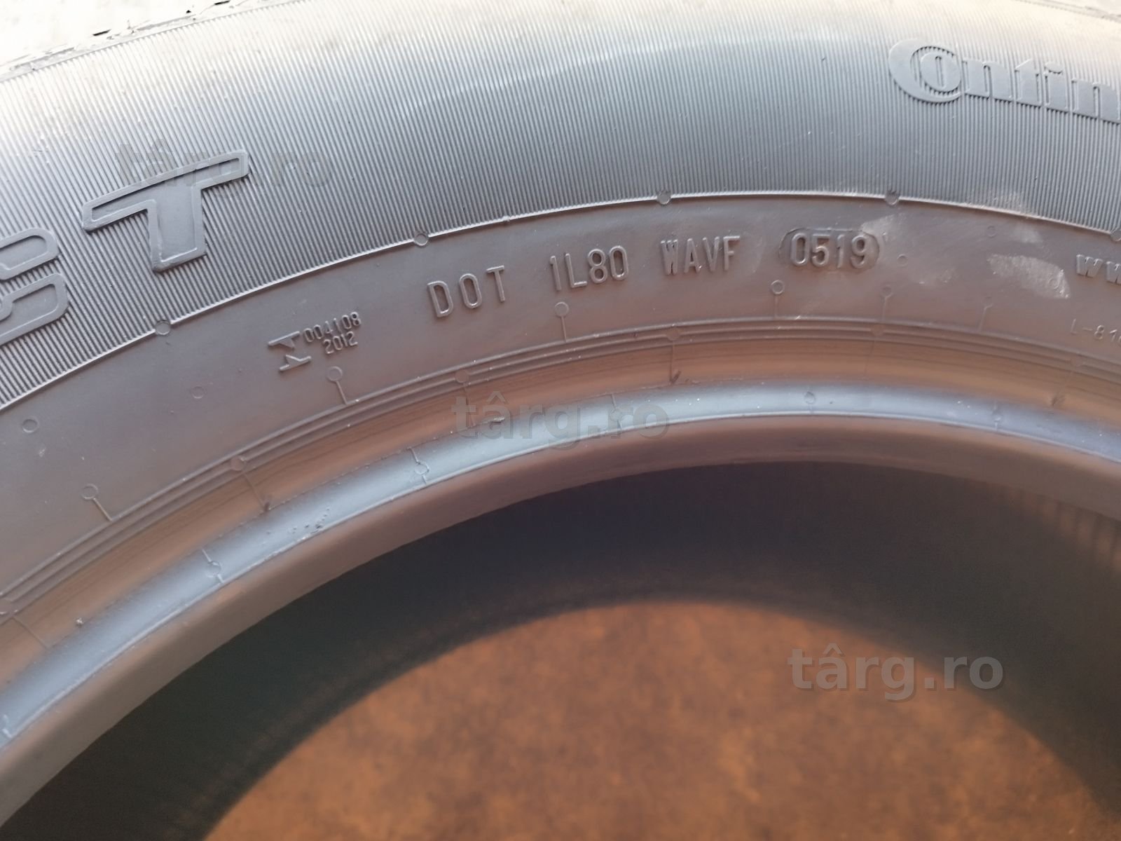 4 anvelope M+S  (ca noi)Continental Cross Contact 265/60/18 dot 2019 4
