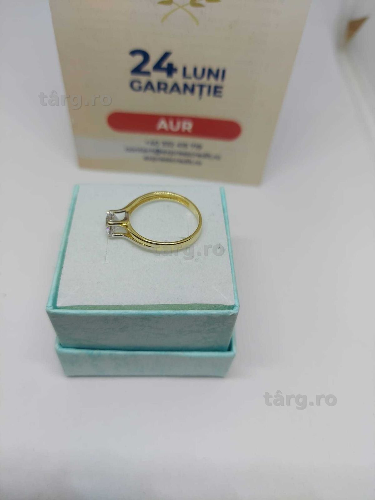Inel 14k 1.6gr [35027.1/30 Pacurari 2] Garantie 2 ani!! 3