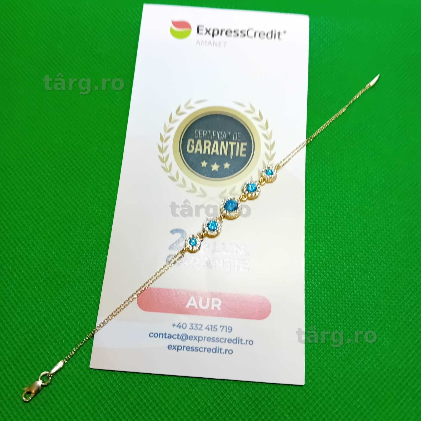 Bratara Aur 14K 3.55g (Ag4 Dacia B.52303.11.1) Garantie 2 ani 3