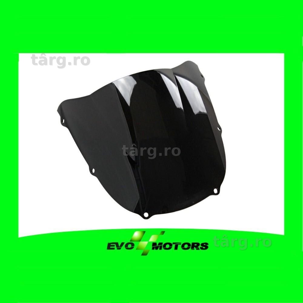 Parbriz Fumuriu Kawasaki ZX6R ninja 1998-1999 Negru geam PB028