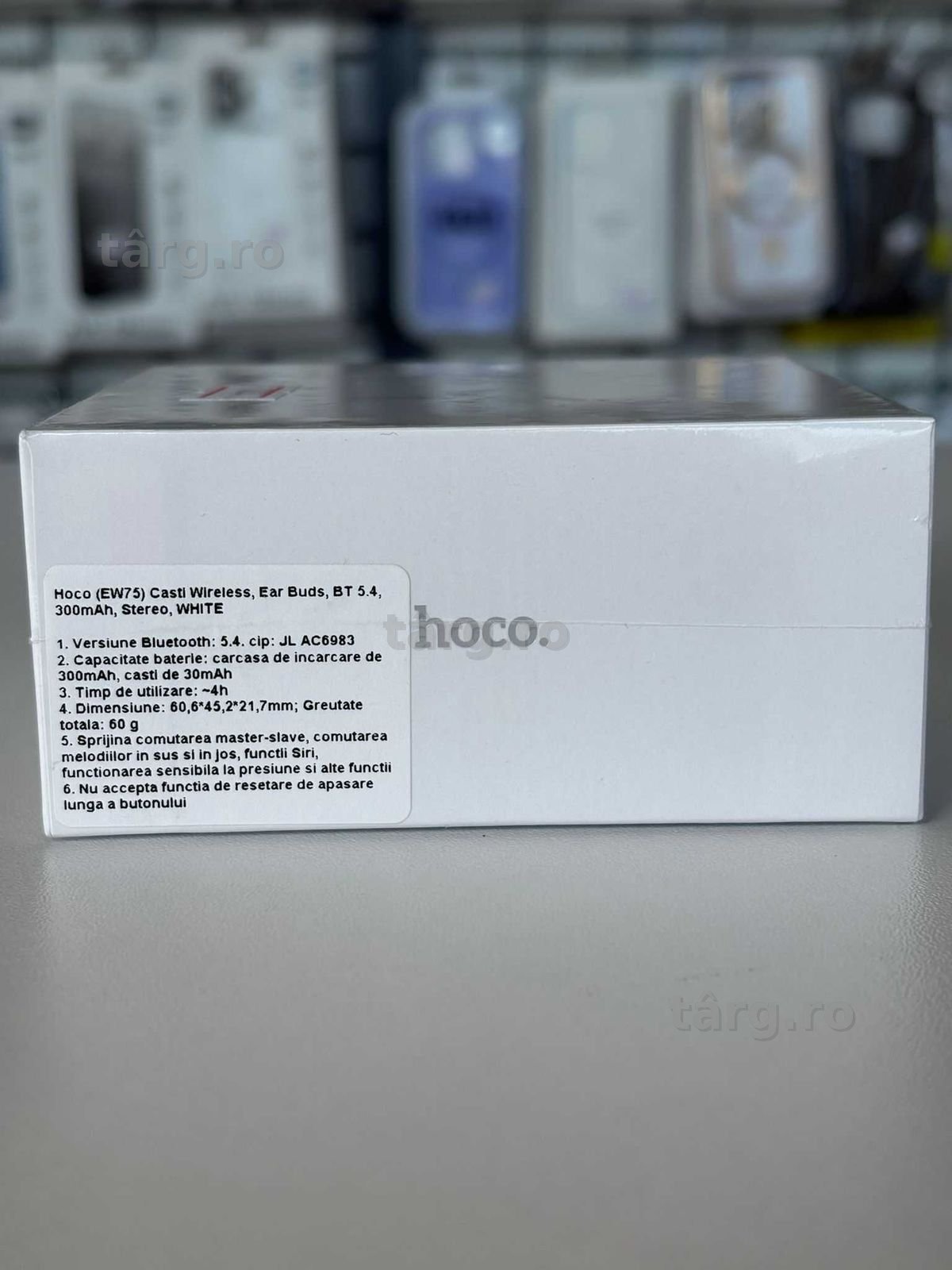 Casti Wireless, HOCO EW75, 4H de ascultare continua 3
