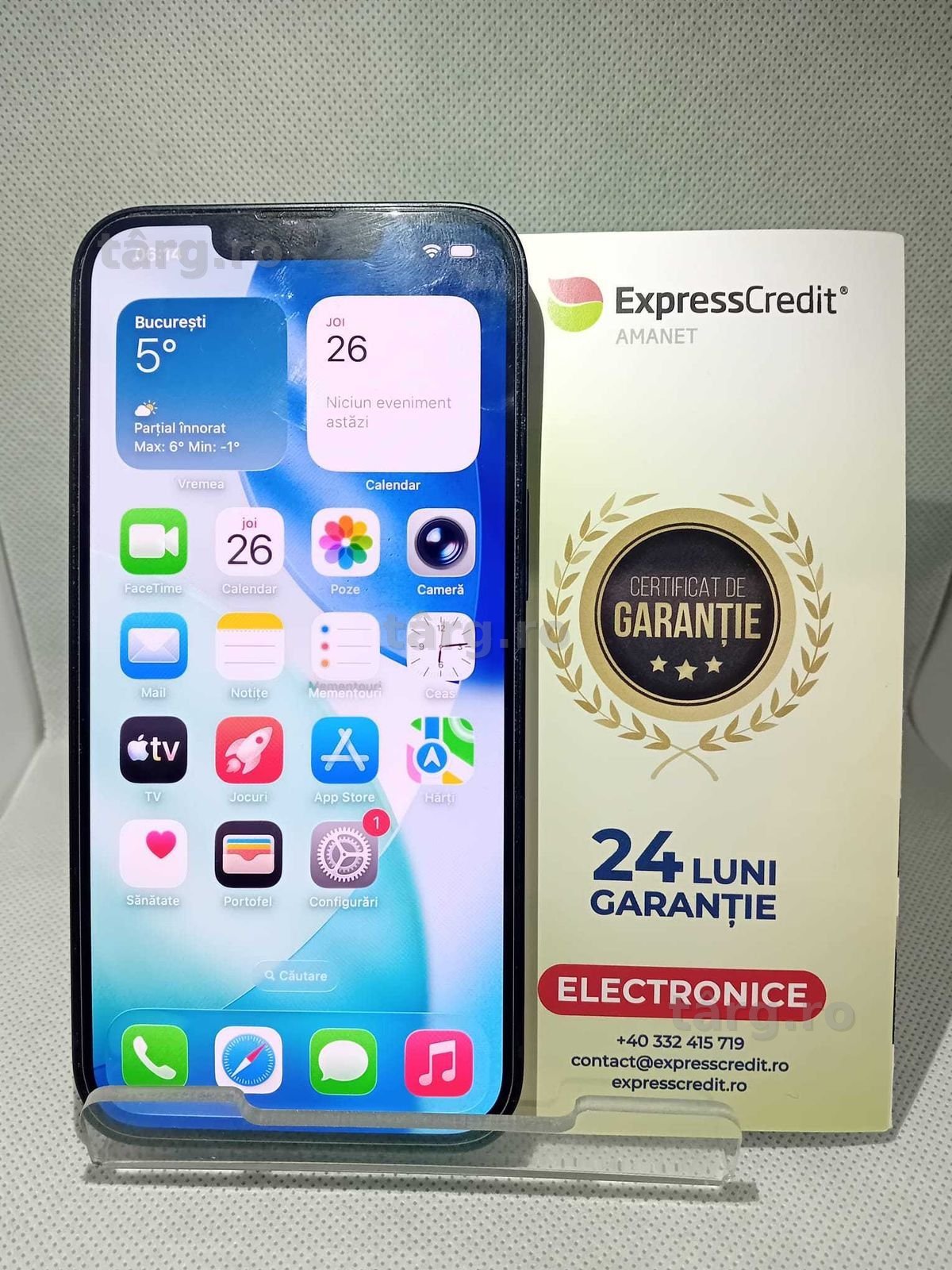 iPhone 14 128 Gb (Ag18 Tutora b.28208) Garantie 2 ani!