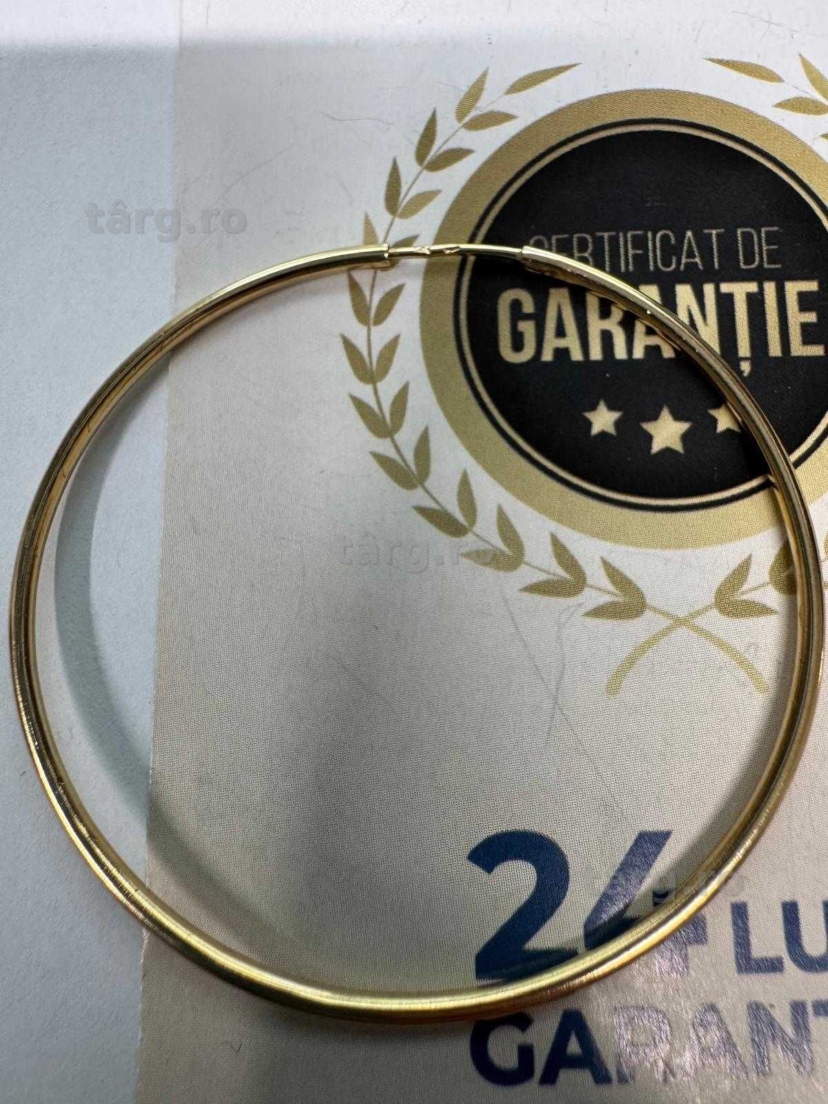 Cercei din aur 14k (69154.1/ 10 Pacurari 1) Garantie 2 ani! 3