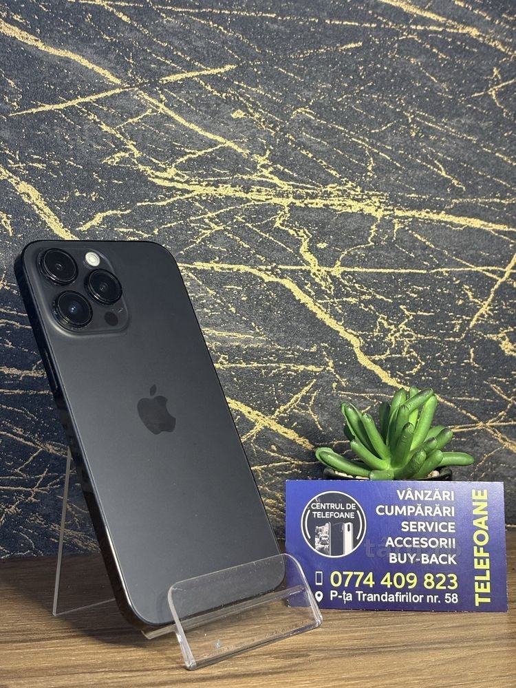 Iphone 14 Pro Max/128GB/2 Ani Garantie Centrul de Telefoane/rate