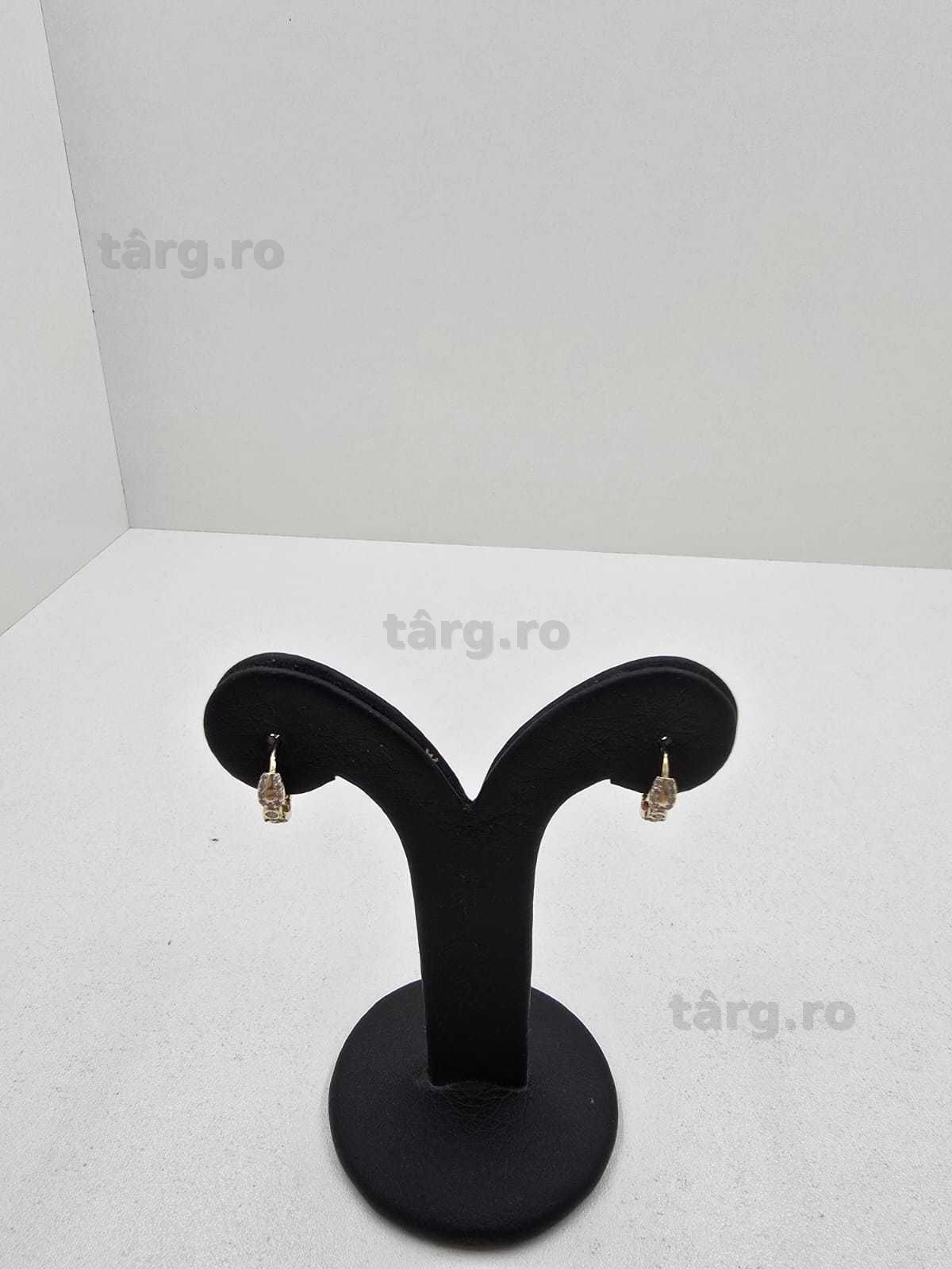 Cercei aur 14K 2.41gr (Ag25 Belvedere B.41756.1)-Garantie 2 Ani! 2