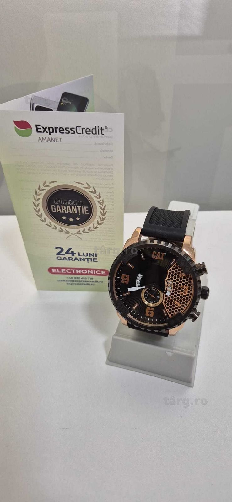 (AG46) Ceas Caterpilar B.6757 Garantie 2 ani 2