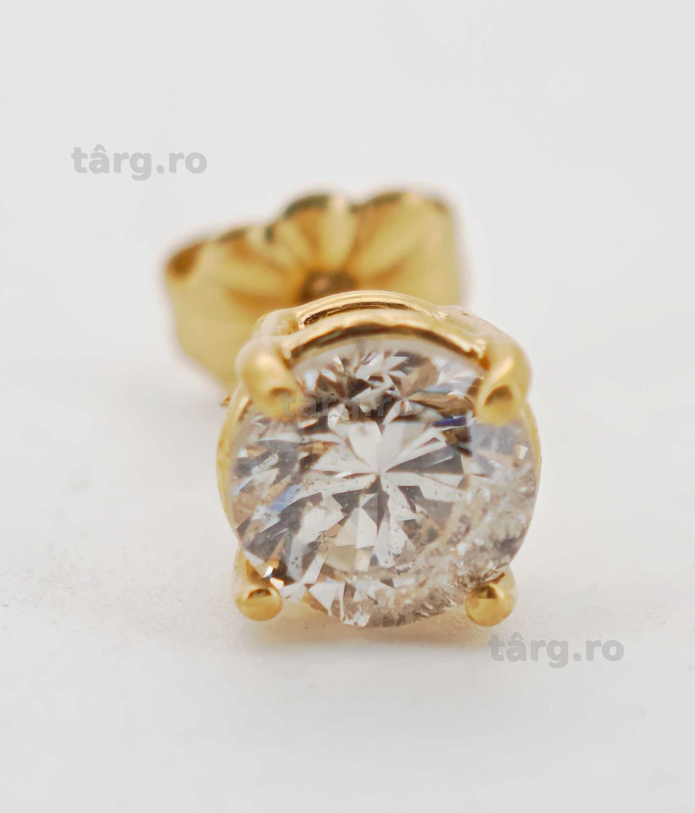 Cercel 14k Diamant natural 0.78ct