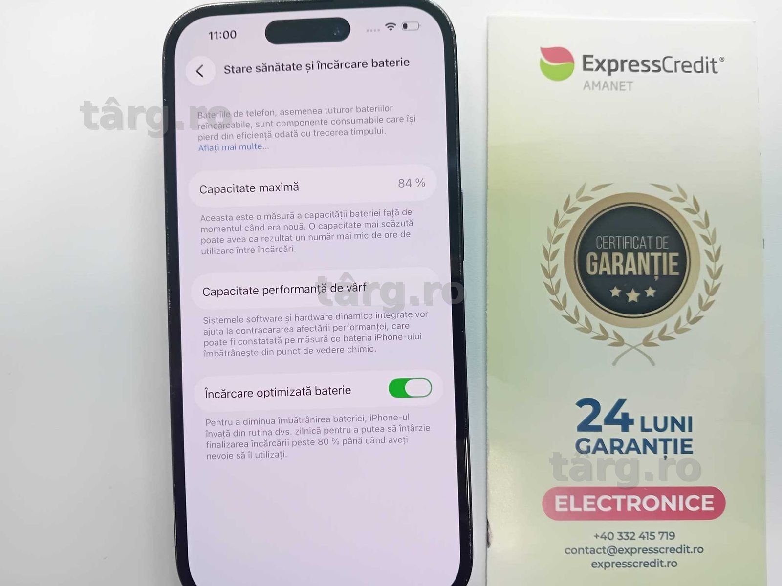 (Ag33) Telefon Apple iPhone 14 Pro 6/128GB Bat 84% Garantie 2 ani 3
