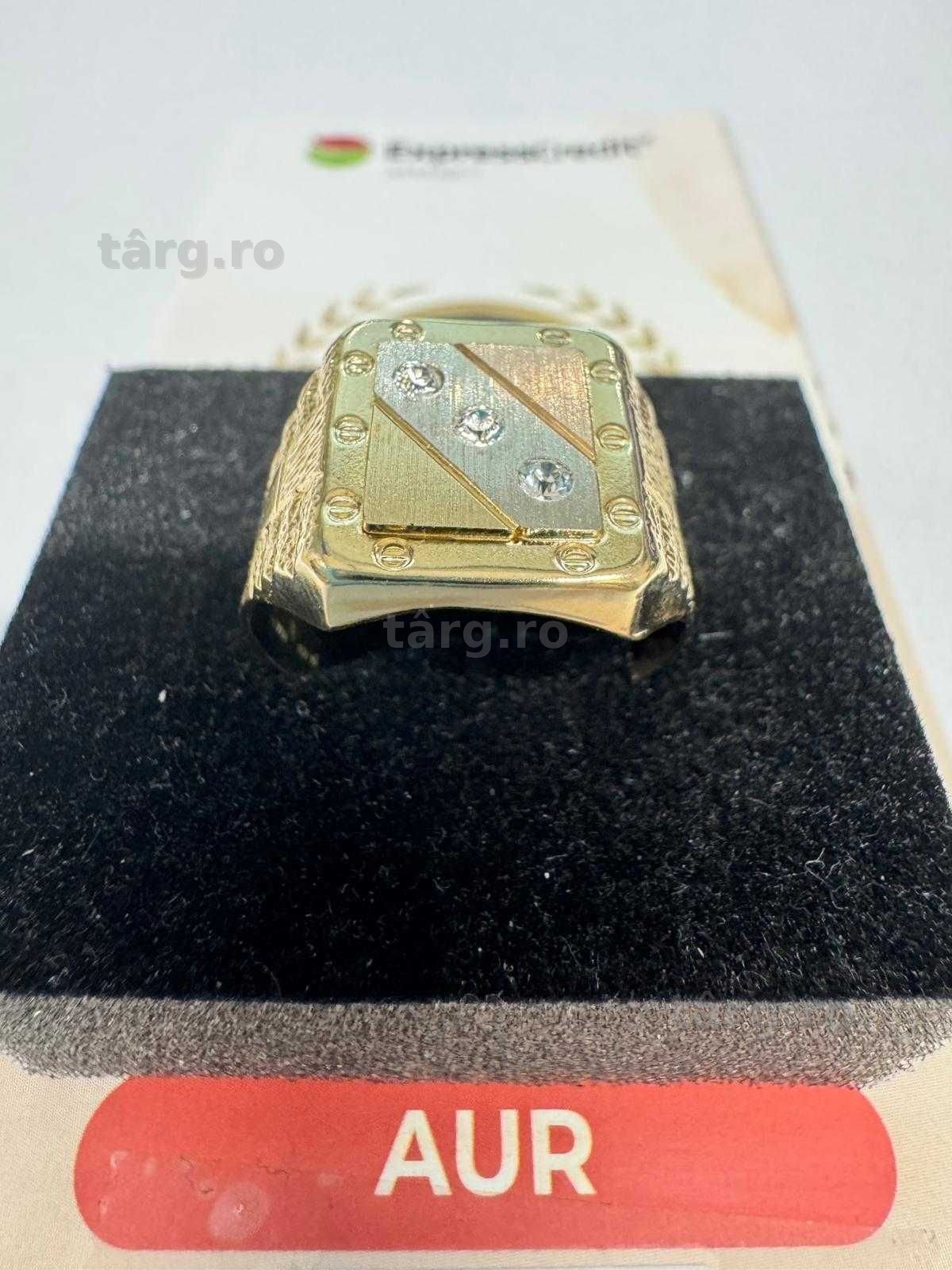 Inel din aur 14k (69612.1/ 10 Pacurari 1) Garantie 2ani! 2