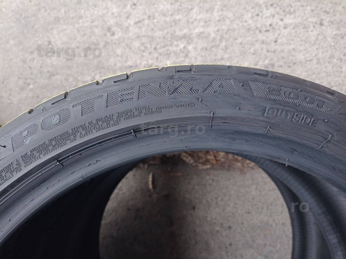 4 anvelope RunFlat de vara ca si noi Bridgestone 2x245/35R18 2x2254018 6