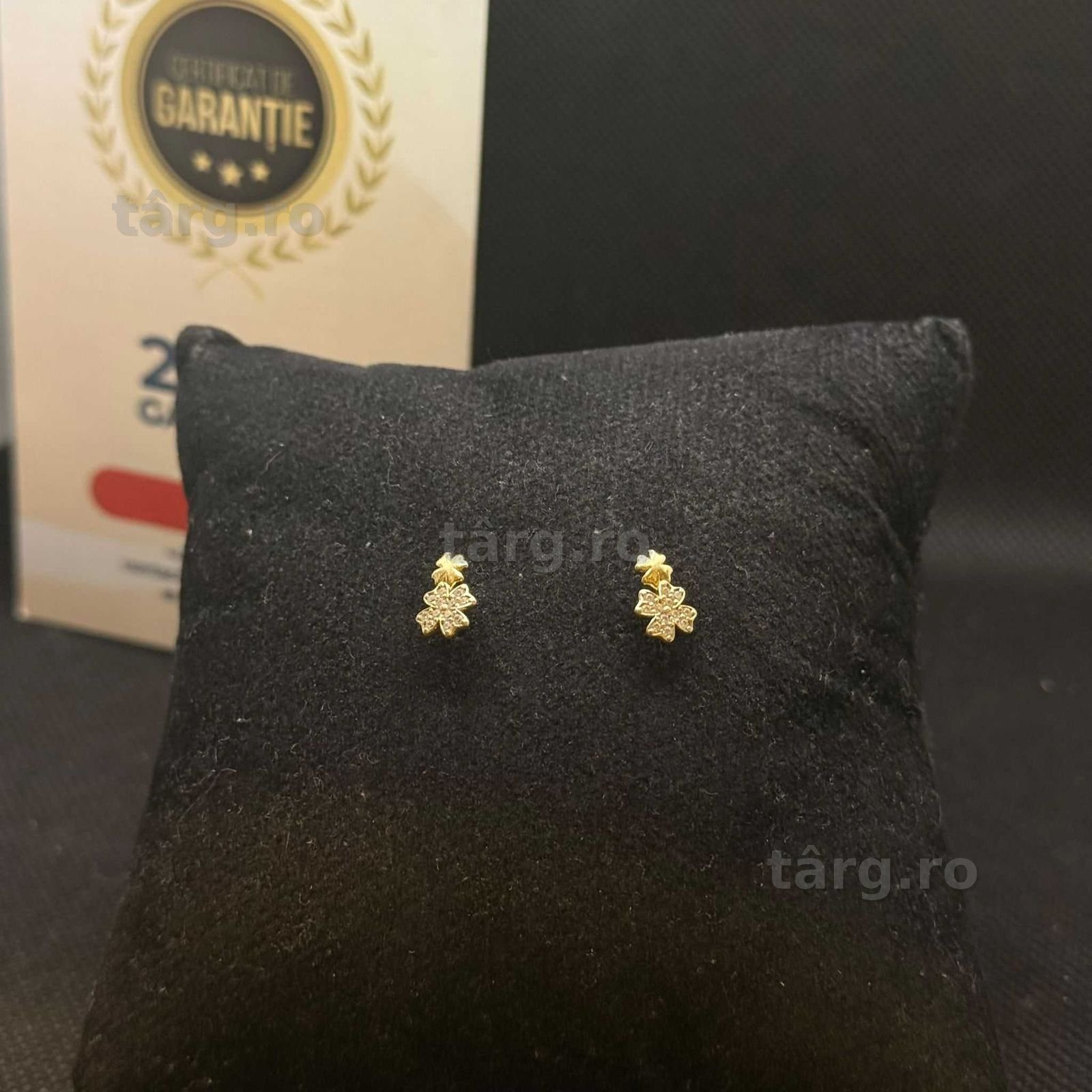 Cercei aur 14K 1.21g (AG15 Gara 1 B33878.1) Garantie 2 ani!