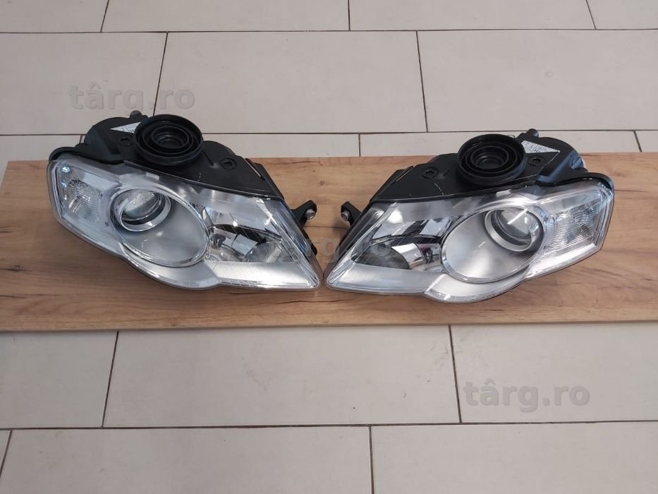 Pachet Far Electric Cu Motor H7/H7 Dreapta-Stanga VW Passat B6 05-11