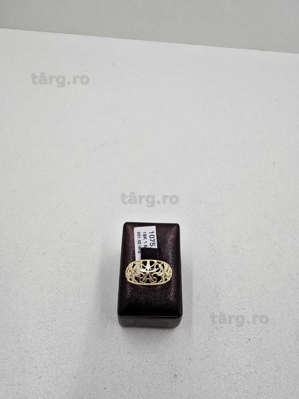 Inel aur 18K 1.65gr (Ag25 Belvedere B.43290.3)-Garantie 2 Ani! 3