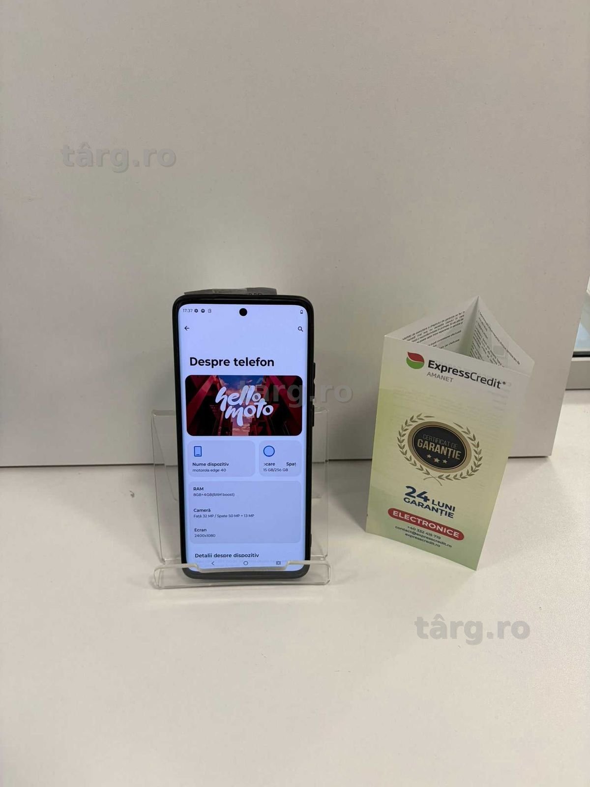 Motorola Edge 40 5G 256GB (Ag1 Alexandru B53410) Garantie 2 ani! 2
