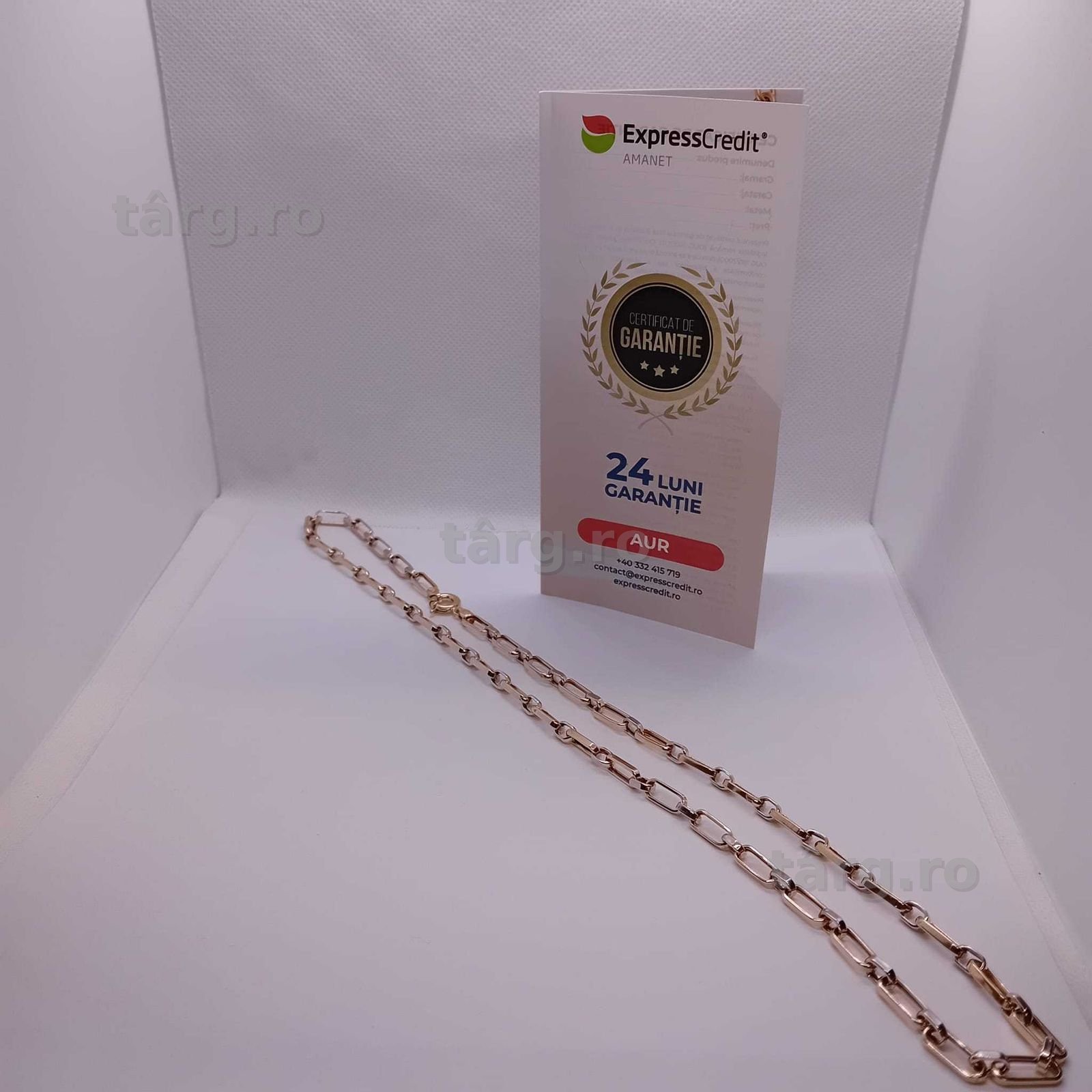 Lant Aur 14K 11,55g (Ag4 Dacia B.51052) Garantie 2 ani