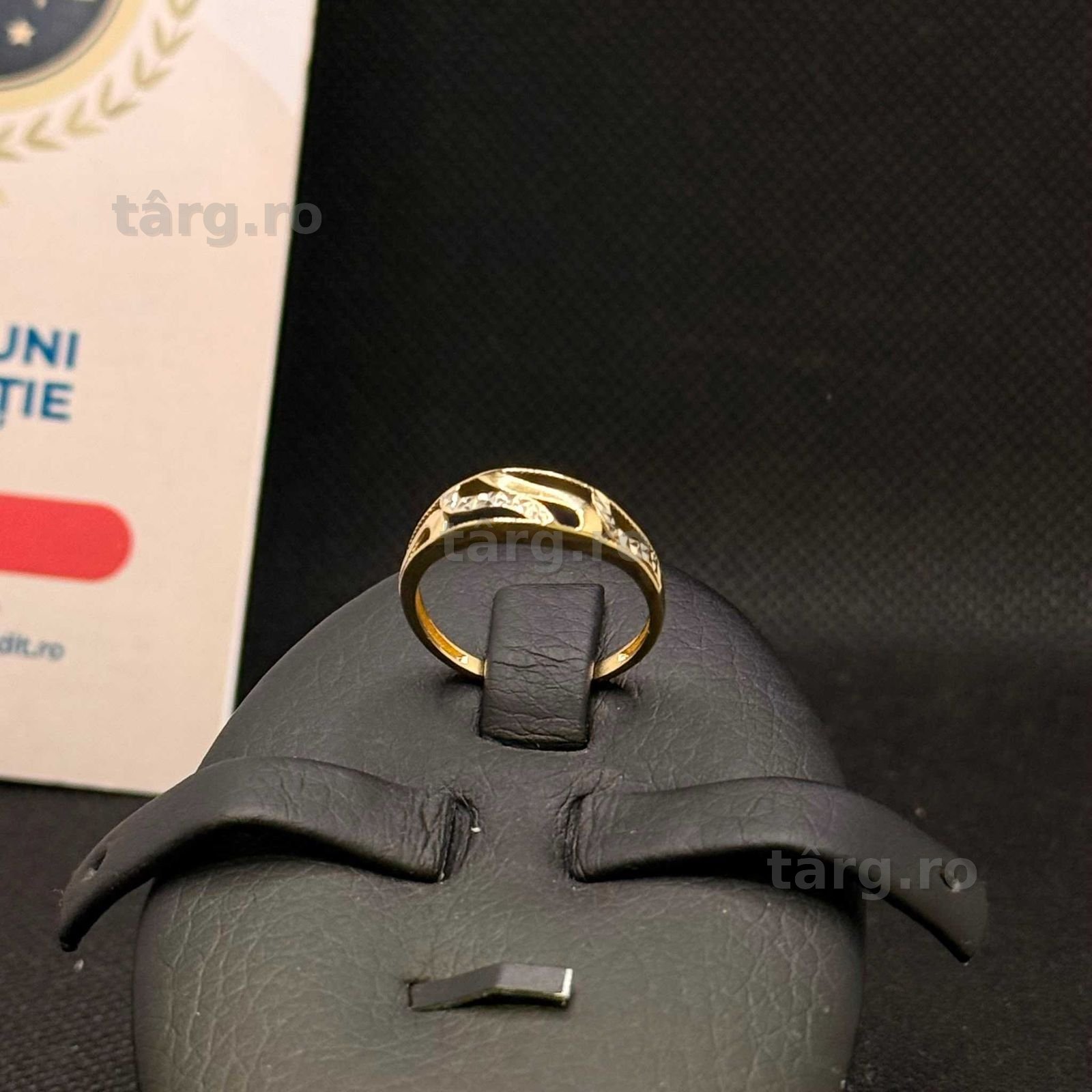 Inel aur 14K 1.5g (AG15 Gara 1 B34113.1) Garantie 2 ani!