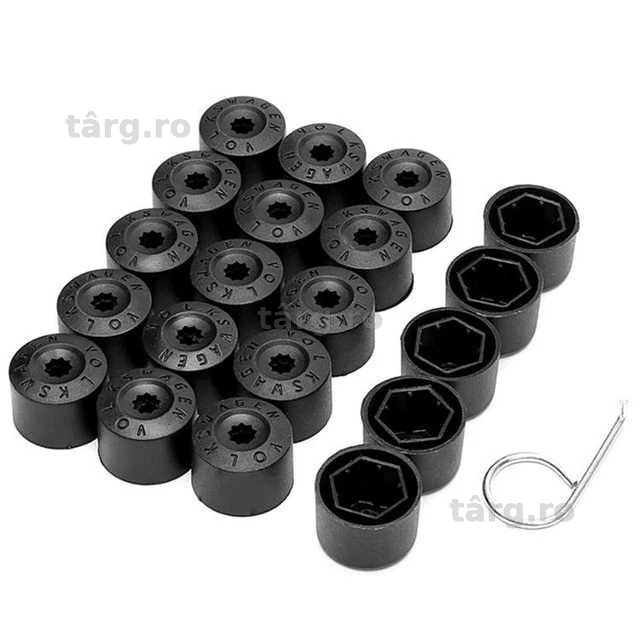 Set 20 Capace Capacele Prezoane 17MM, Volkswagen, Audi, Skoda, Seat,VW