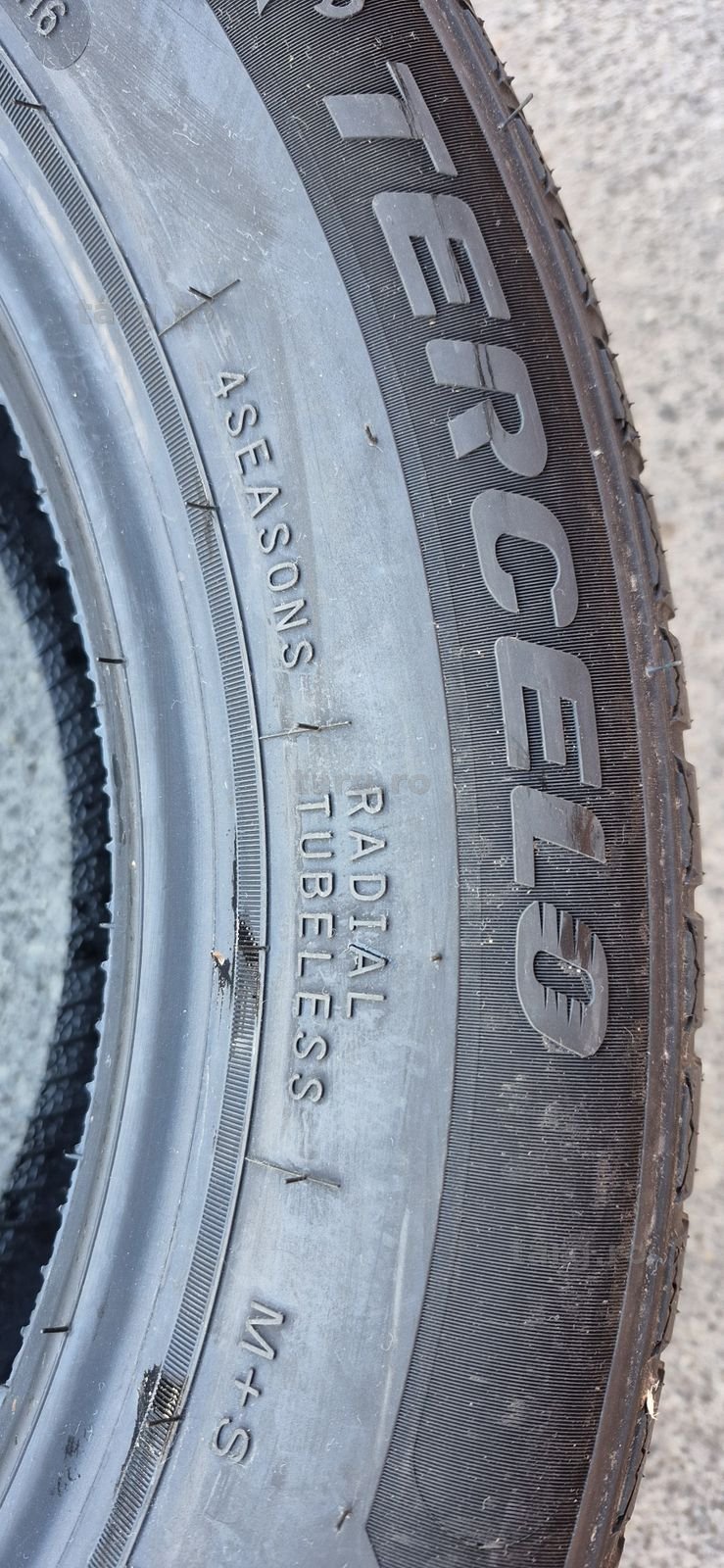 4 anvelope M+S noi Tercelo 215/55/16,dot 2025.Pretul este pe bucata. 4