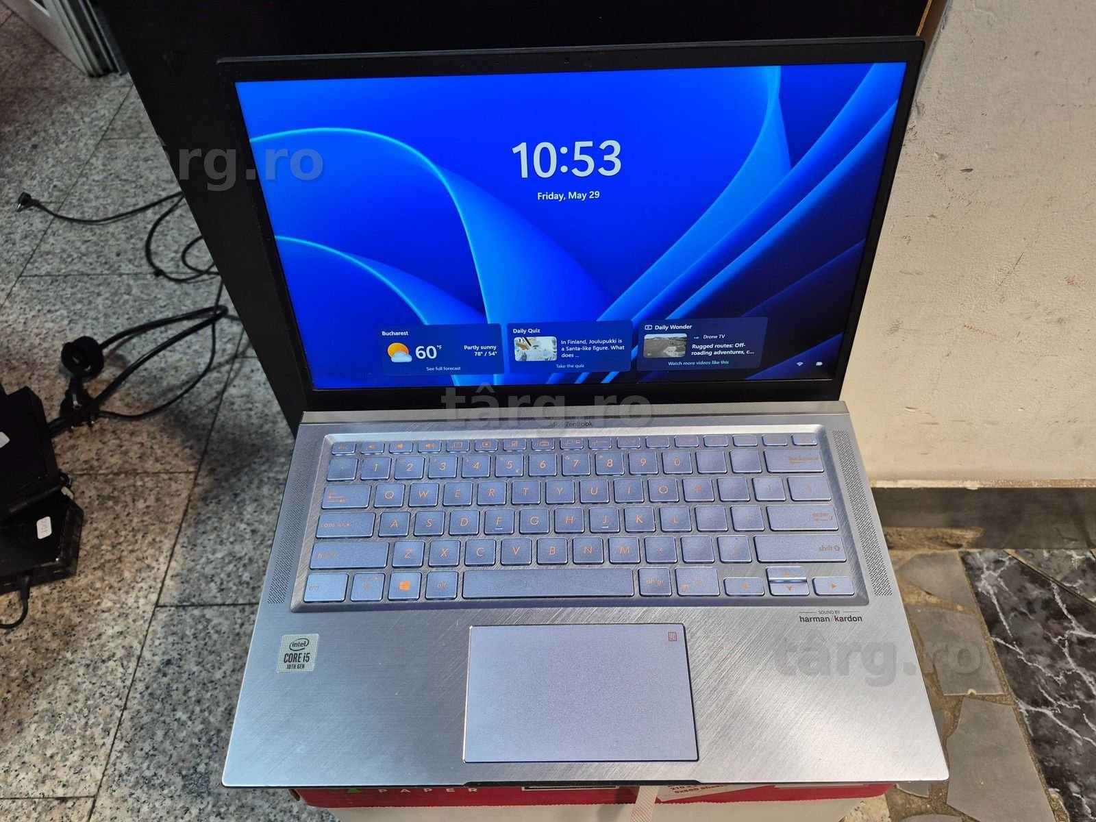 Hope Amanet P10/Laptop ASUS ZenBook 14 UX431 i5 10th SSD Tastatura iluminata 2