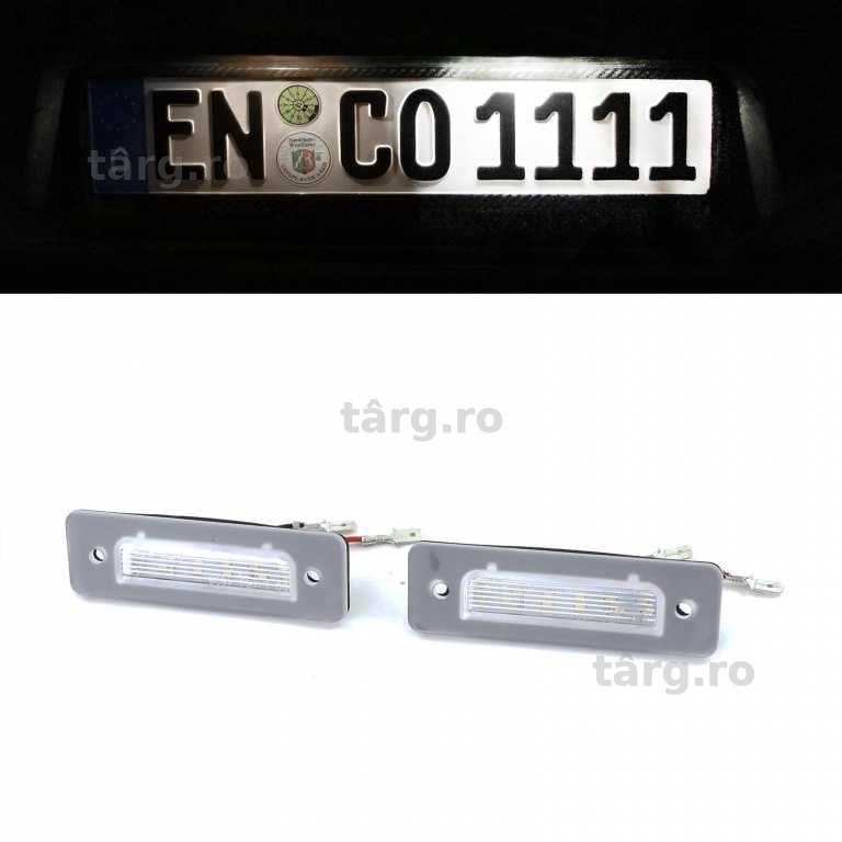 Iluminare numar BMW E30 seria 5 E12 E28 seria 7 E24 seria 6 E23 Z1 LED