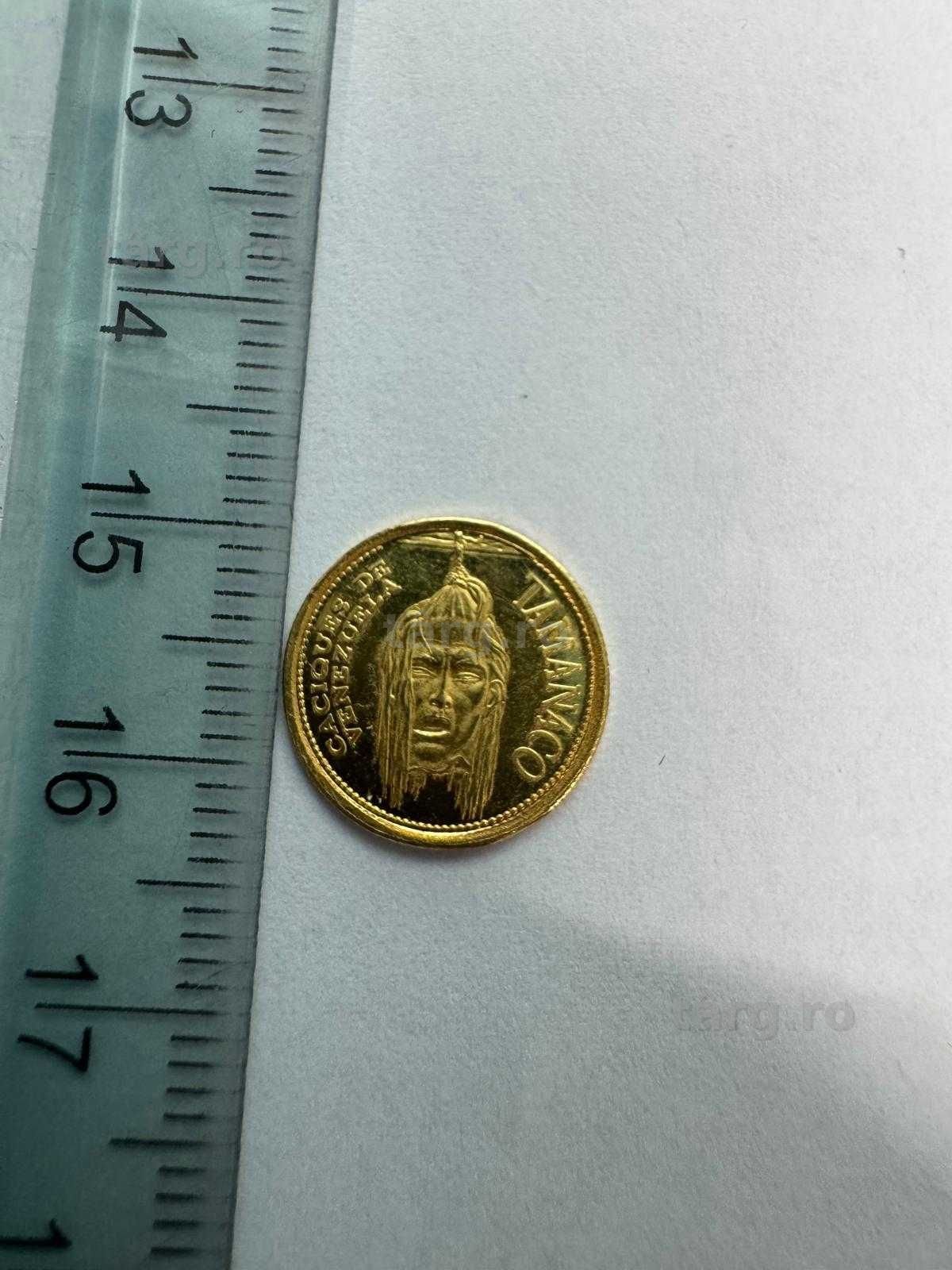 Moneda din aur 21k (70293.1/ 10 Pacurari 1) garantie 2 ani! 6