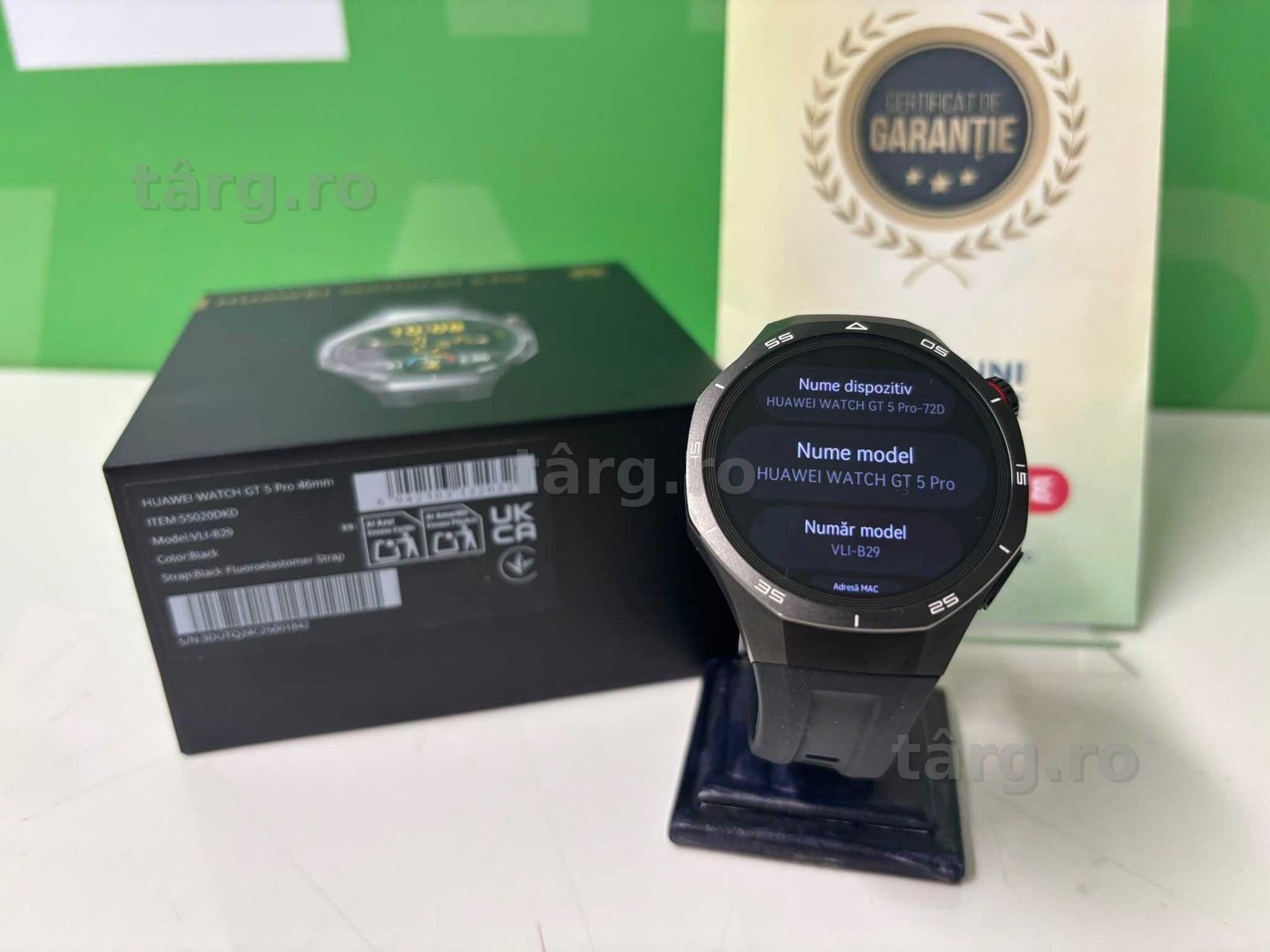 Huawei GT 5 PRO (B61598-Tatarasi) Garantie 2 ani- 950 lei