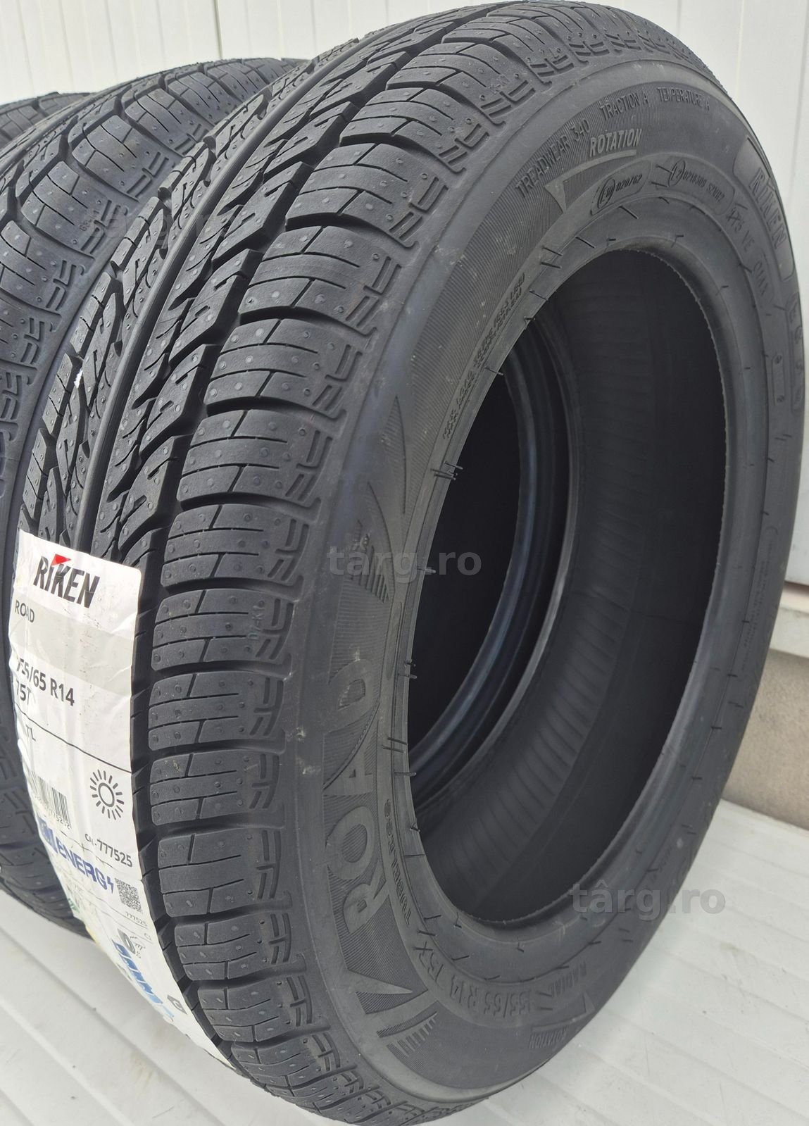 155/65 R14, 75T, RIKEN (By Michelin) Road, Anvelope de vara 3