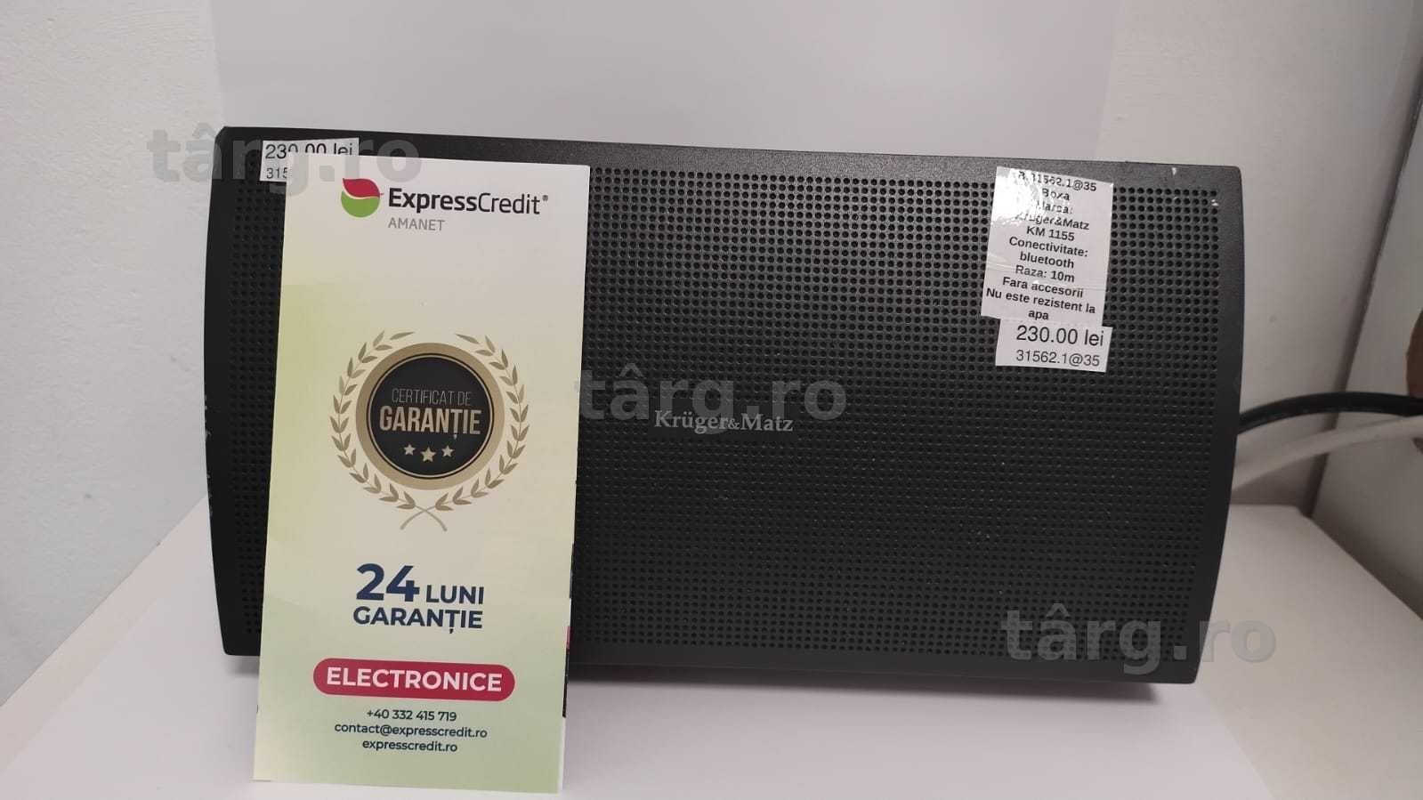 (AG 35) Boxa Kruger &Matz B.31562 / Garantie 2 ani/ 150 lei