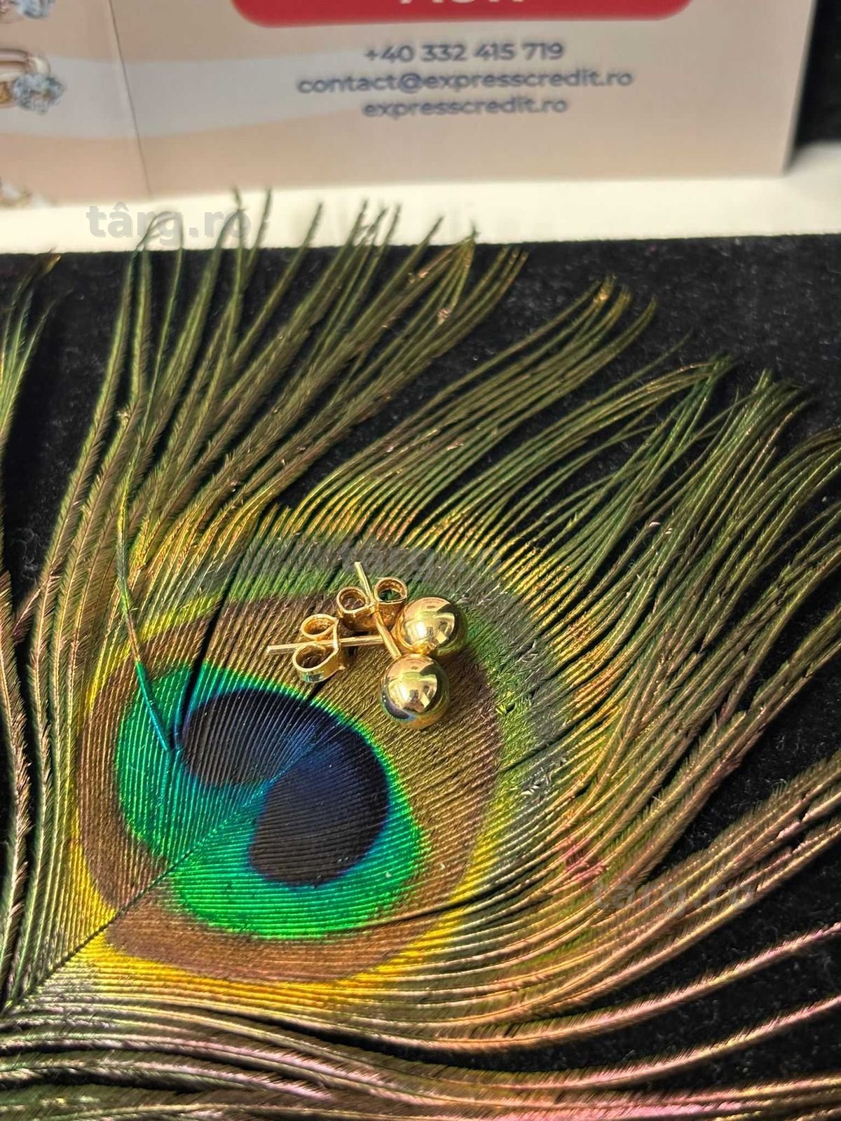 Cercei aur 14k 1.21g (B.60390.4-Tatarasi) Garantie 2 ani-605 lei 3