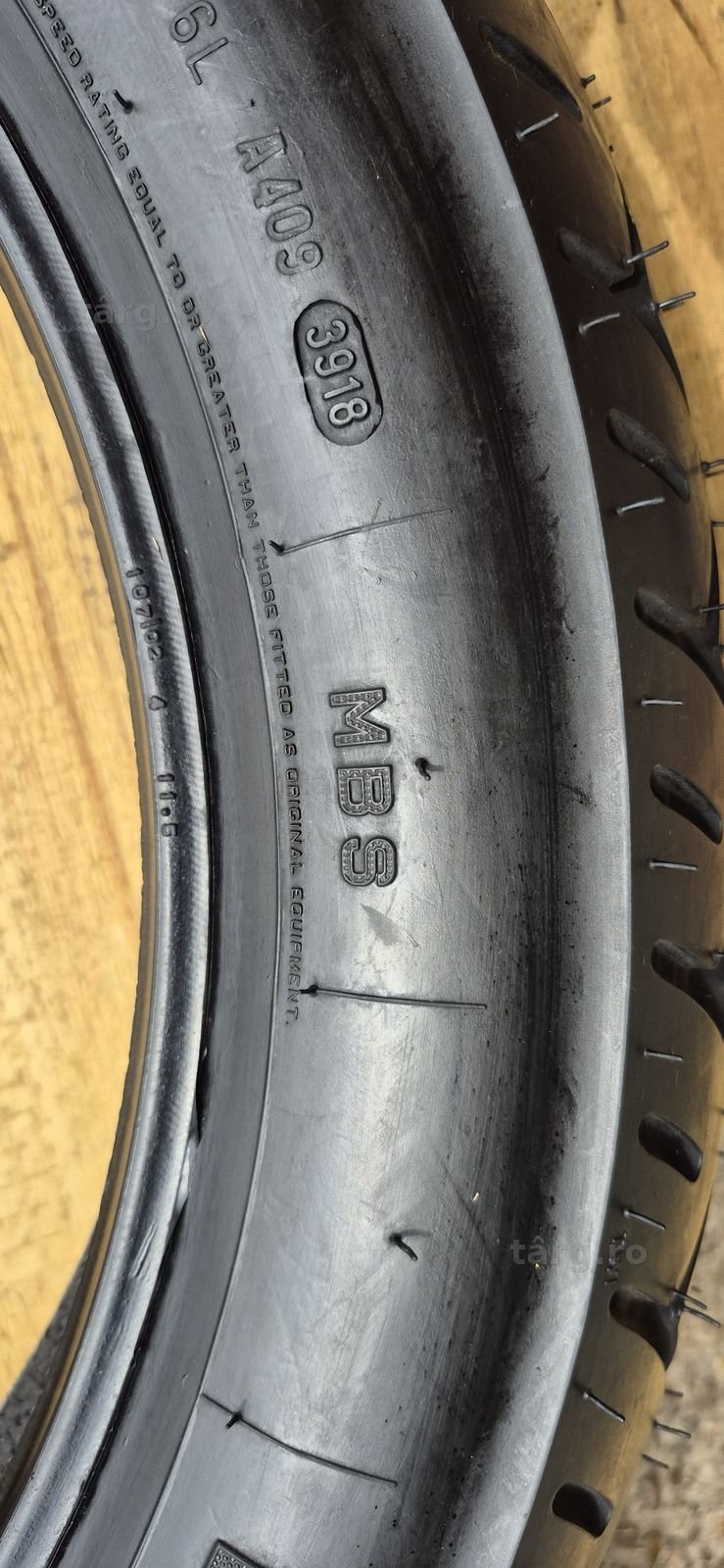 O anvelopa moto noua Metzeler 120/90 B18 M/C,dot 2018. 5