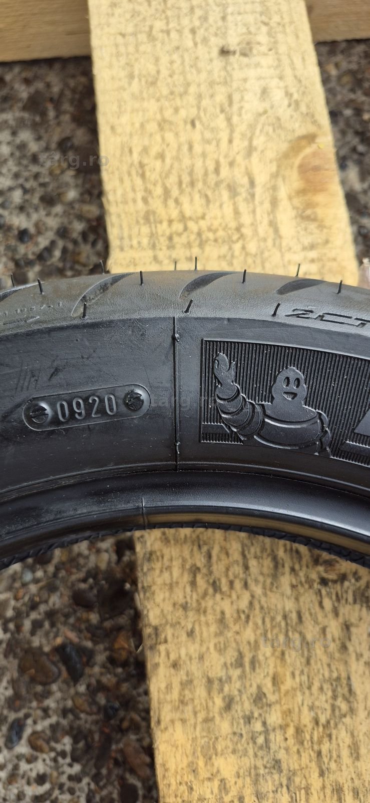 O anvelopa moto spate noua Michelin 2CT,130/80-15M/C,dot 2020. 6